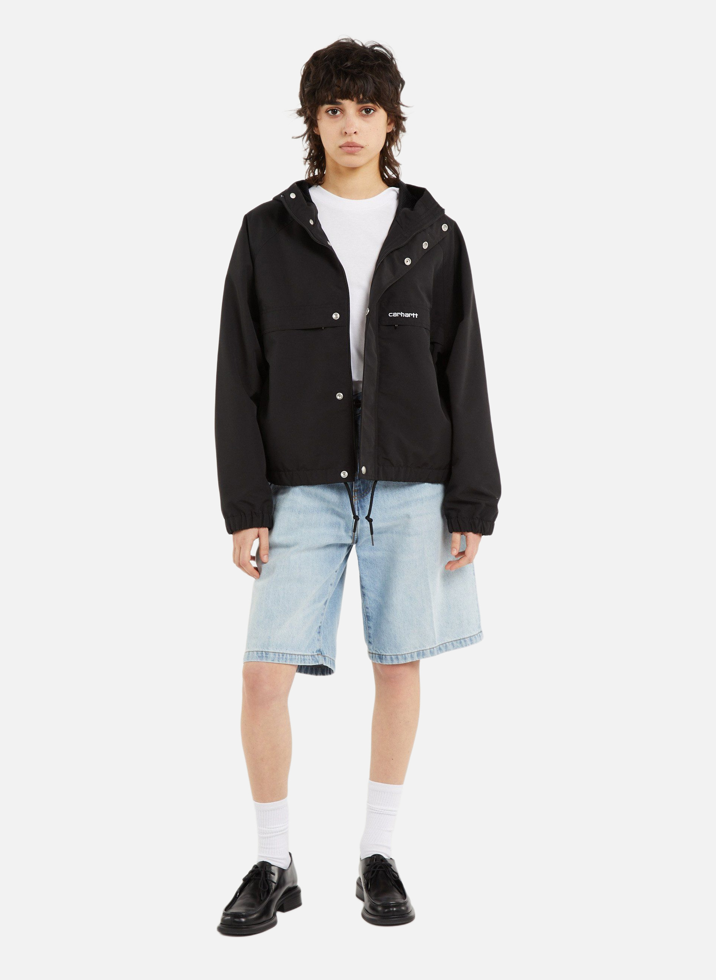 Coupe-vent w' iwan jacket CARHARTT WIP Noir