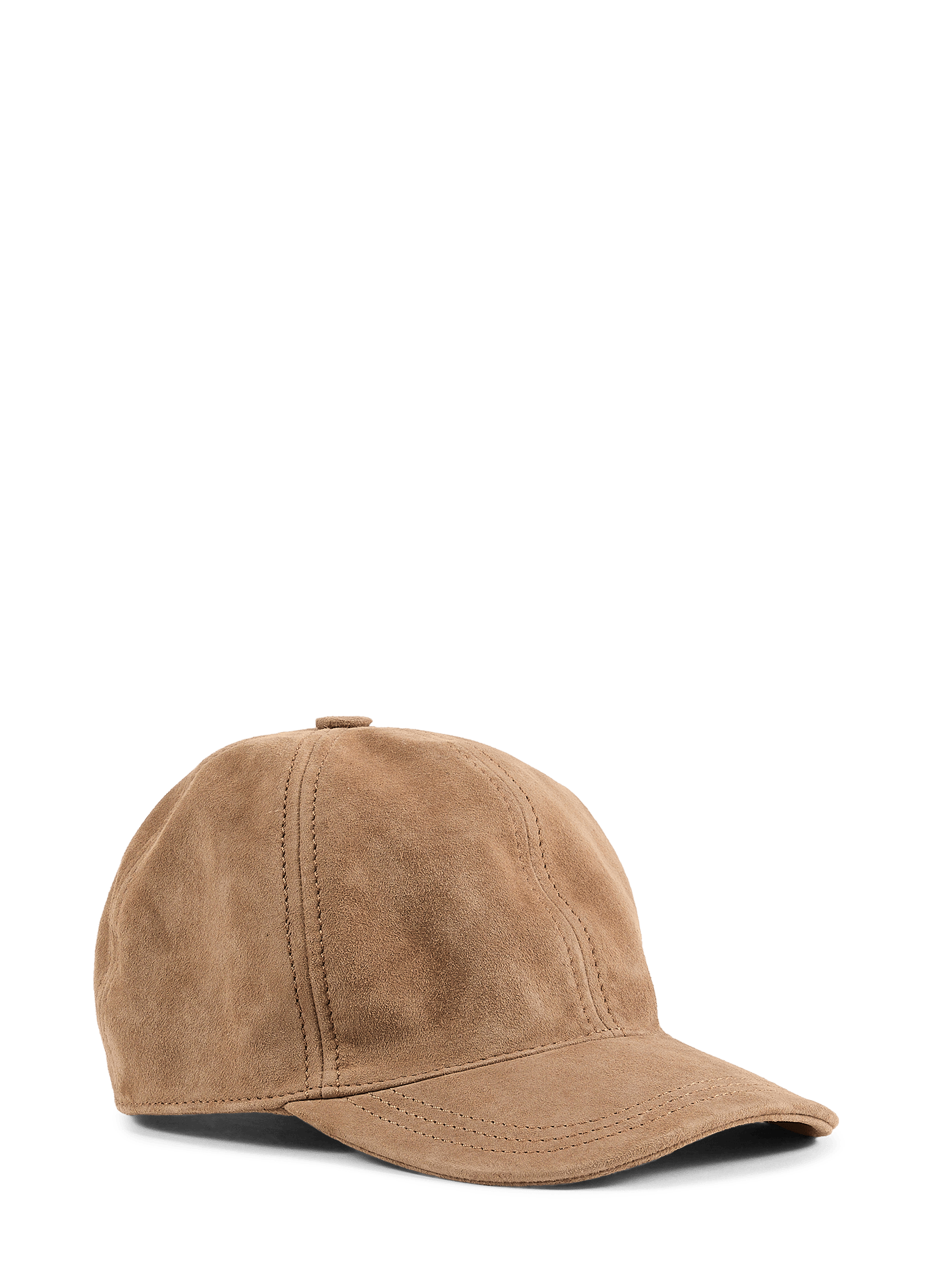 Leather baseball cap SAISON 1865 Grey