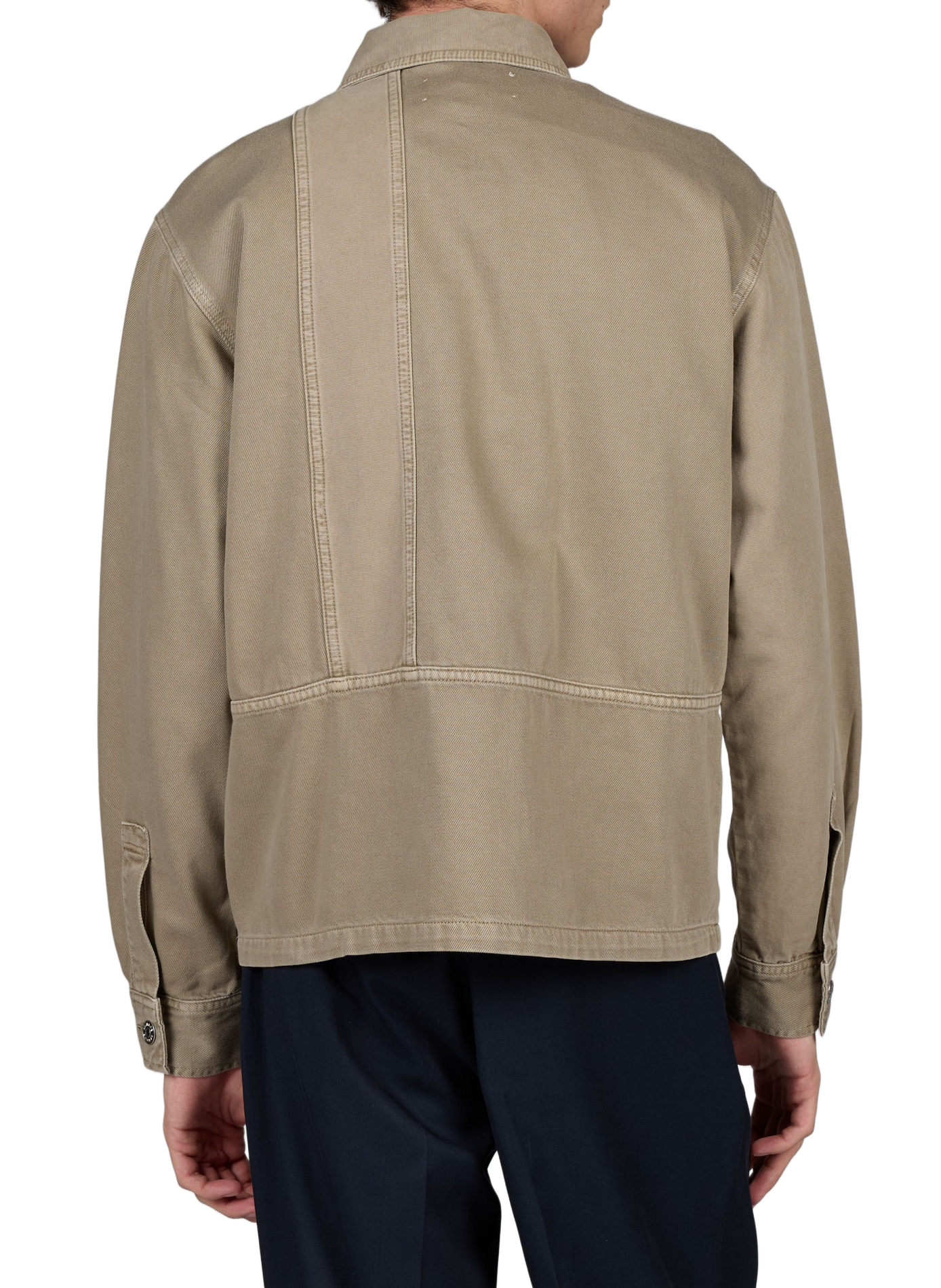Gerade geschnittene Jacke Sachore aus Baumwolle SAMSOE SAMSOE Beige