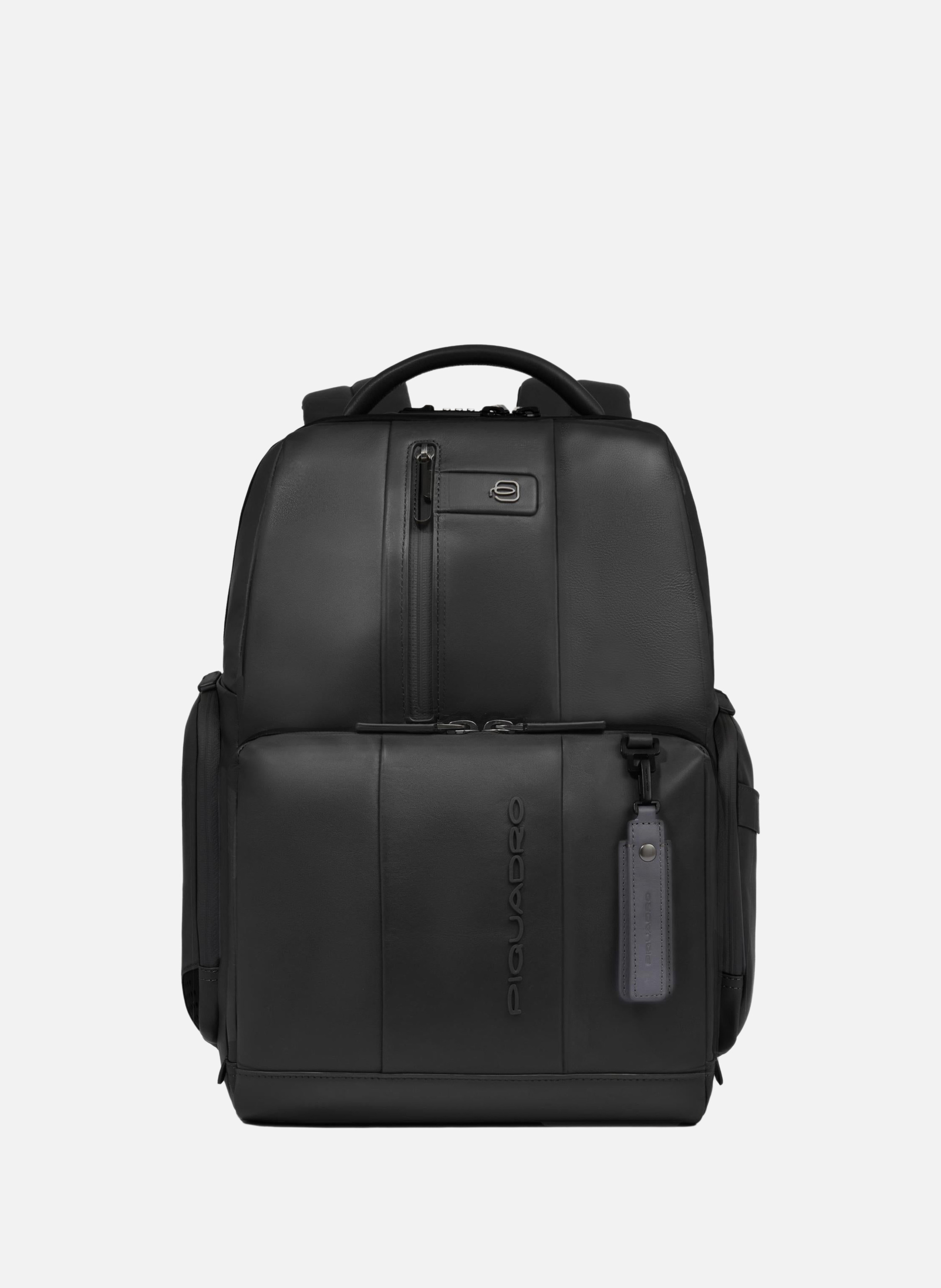 Fast-check laptop backpack 15,6" PIQUADRO Black