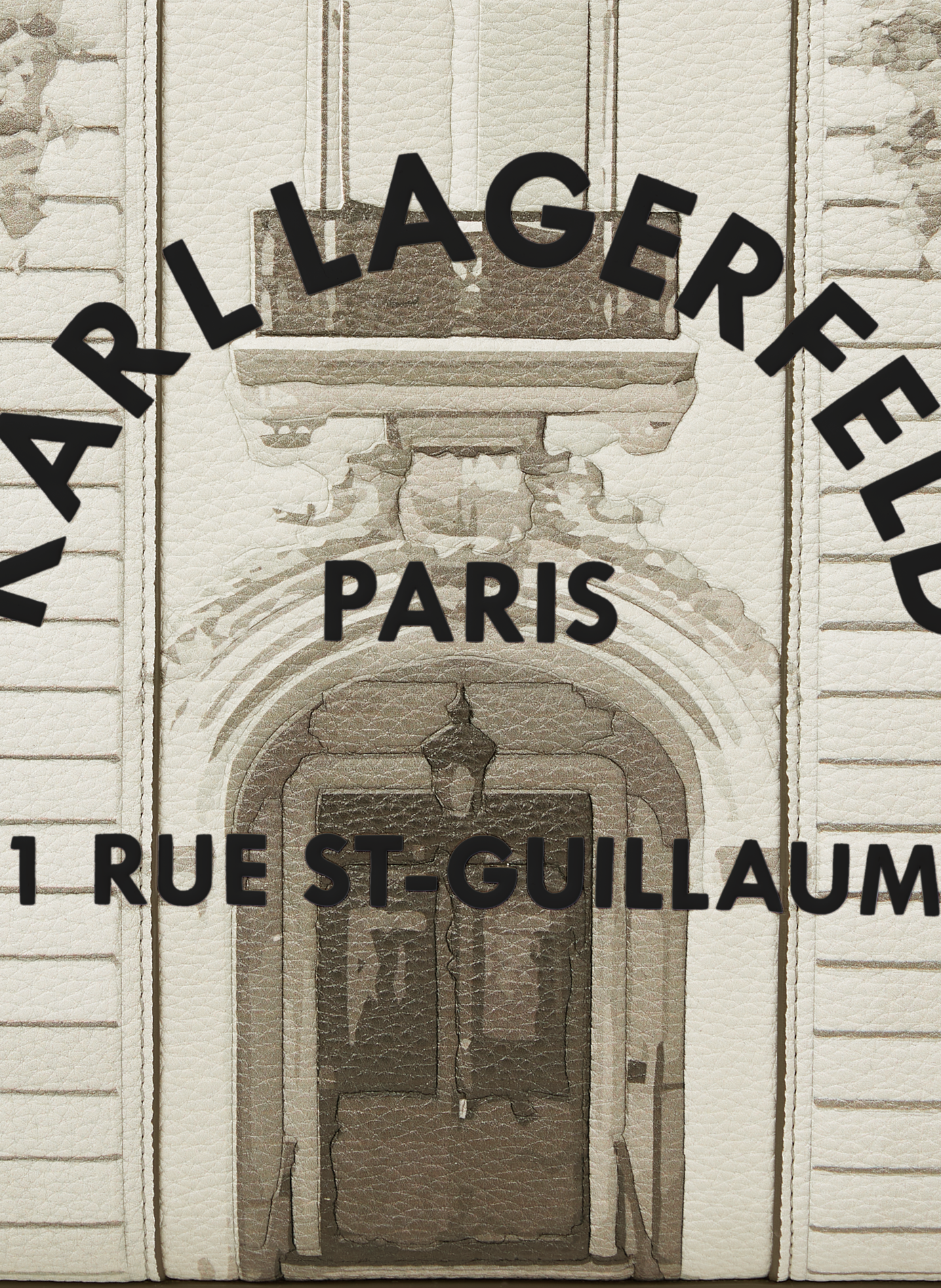 Sac cabas imprimé KARL LAGERFELD Multicolore