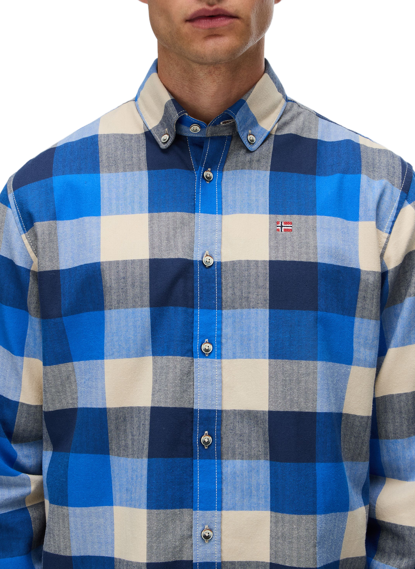 Classic collar checkered shirt NAPAPIJRI Multicolour