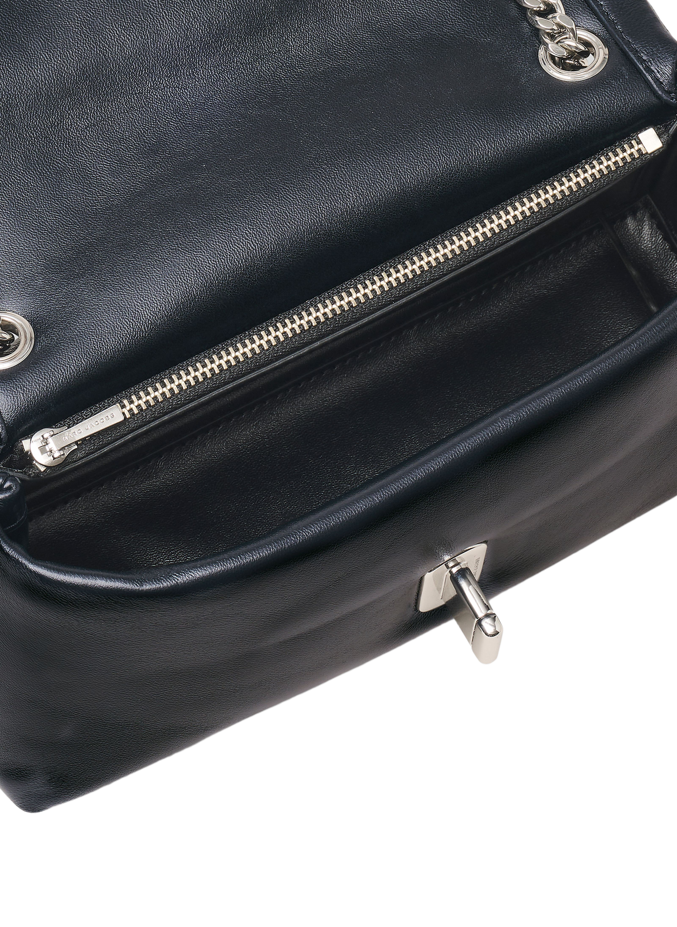 Mini sac The Pop J Marc en cuir d'agneau MARC JACOBS Noir