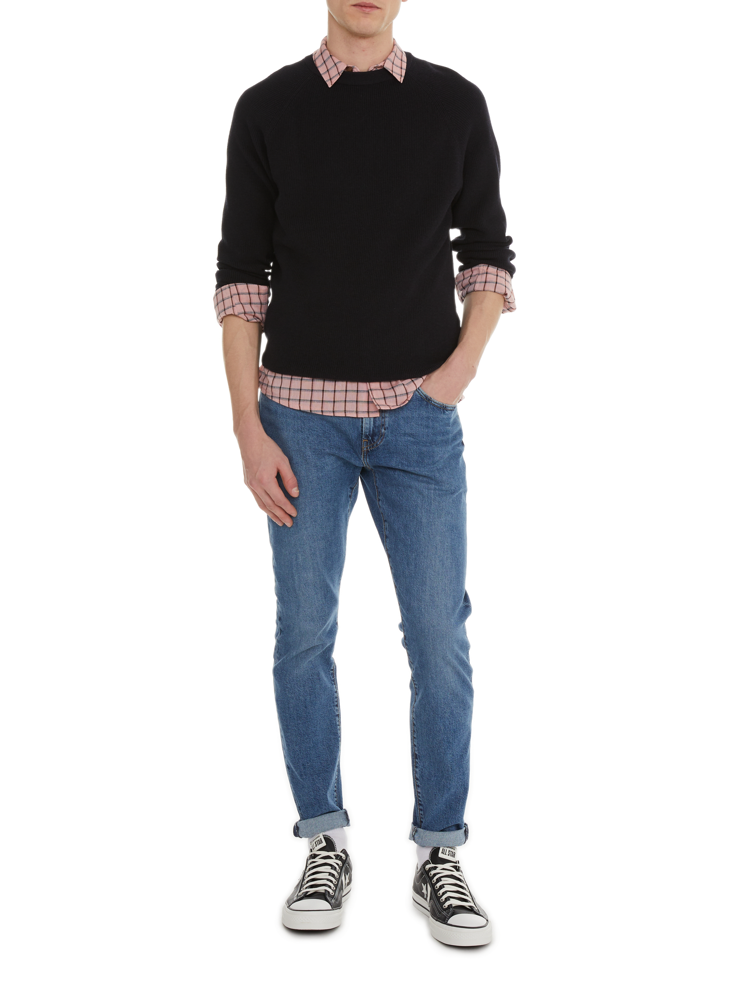 Slim Fit Jeans 512 LEVI'S Blau