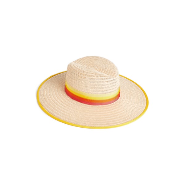 Chapeau Cindy Sunrise en paille