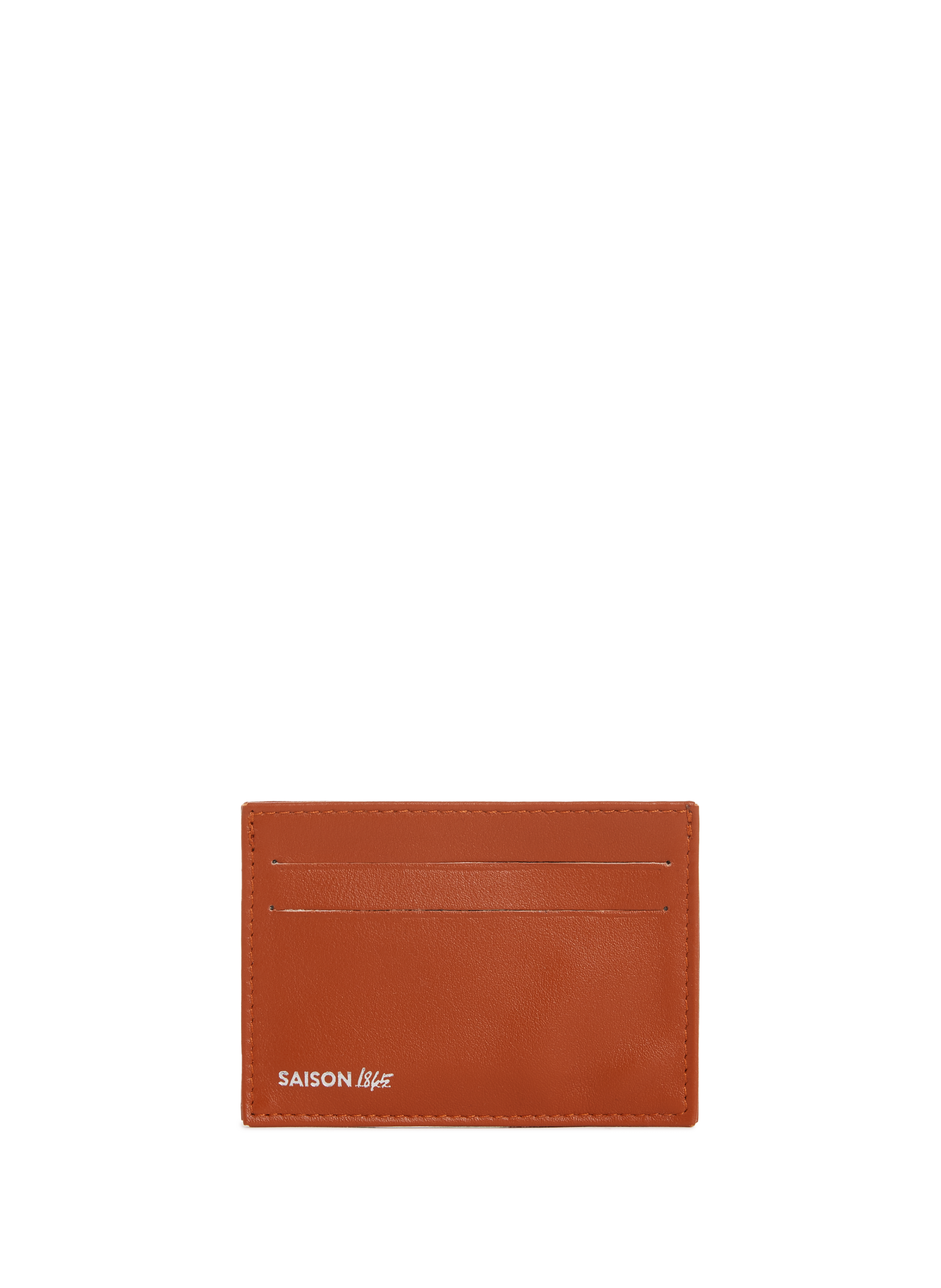 SAISON 1865 Porte-cartes en cuir Marron