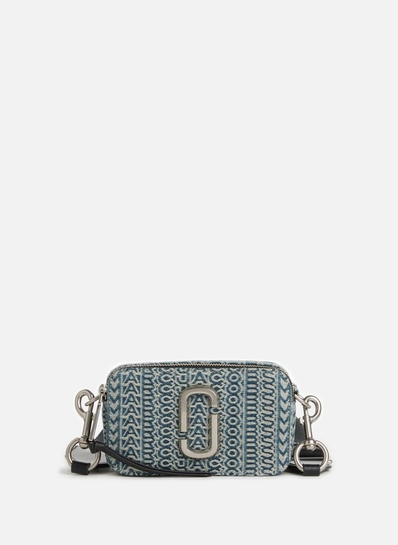 Sac The Snapshot en coton Bleu by MARC JACOBS MARC JACOBS Sac The Snapshot en coton Bleu