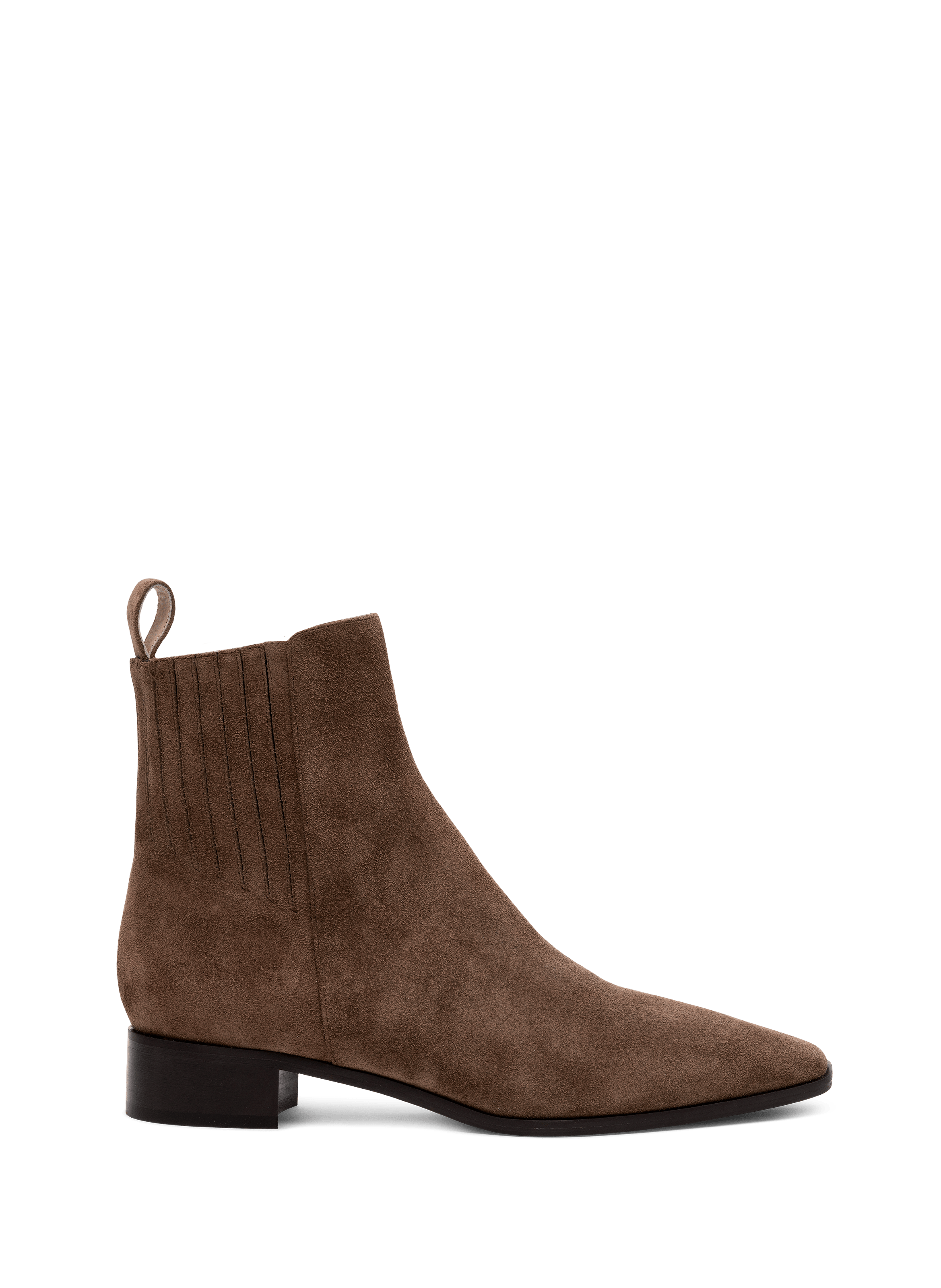 Bottine en veau velours pablo PARALLELE