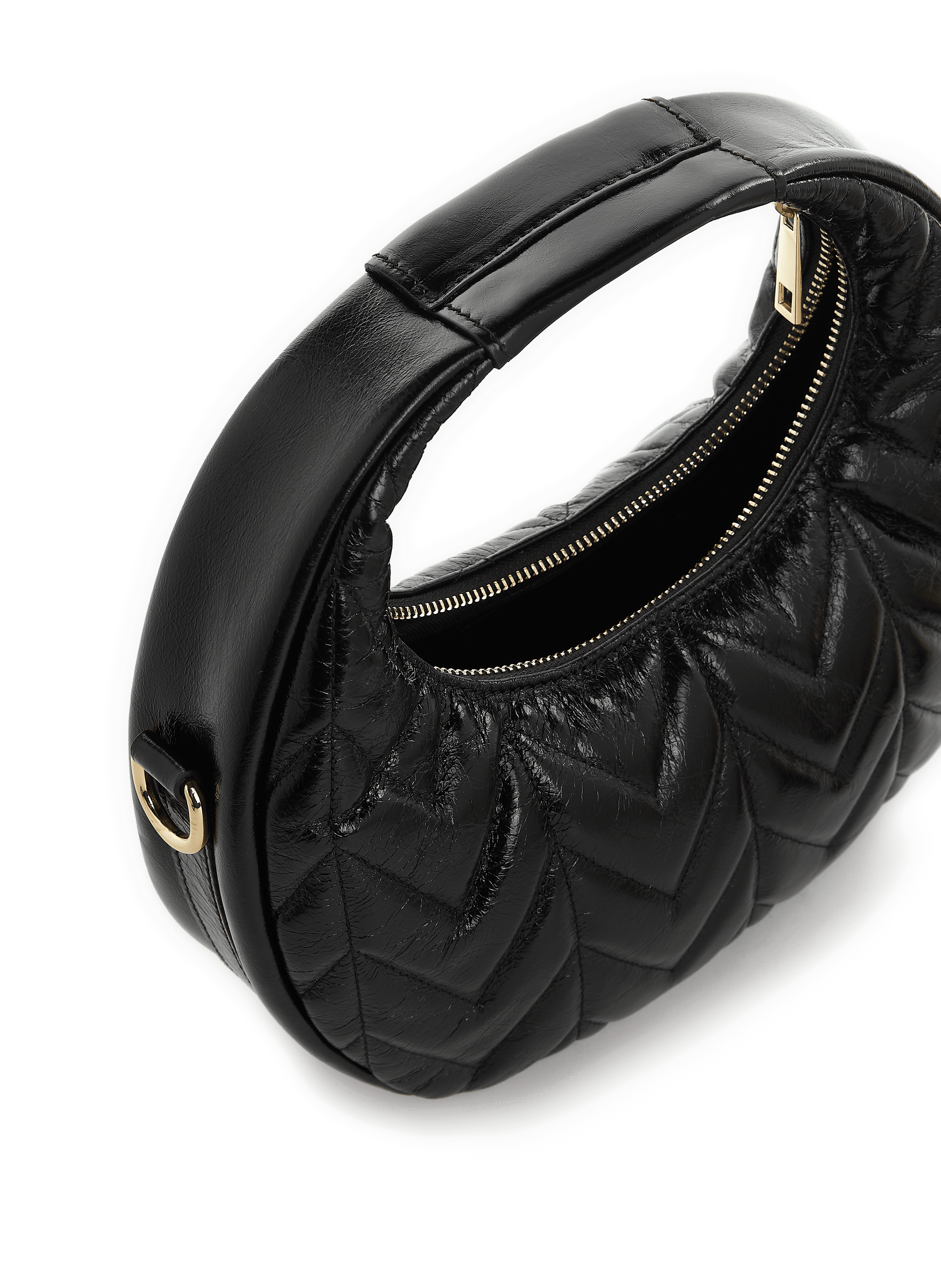 Elisabeth leather handbag SAISON 1865 Black