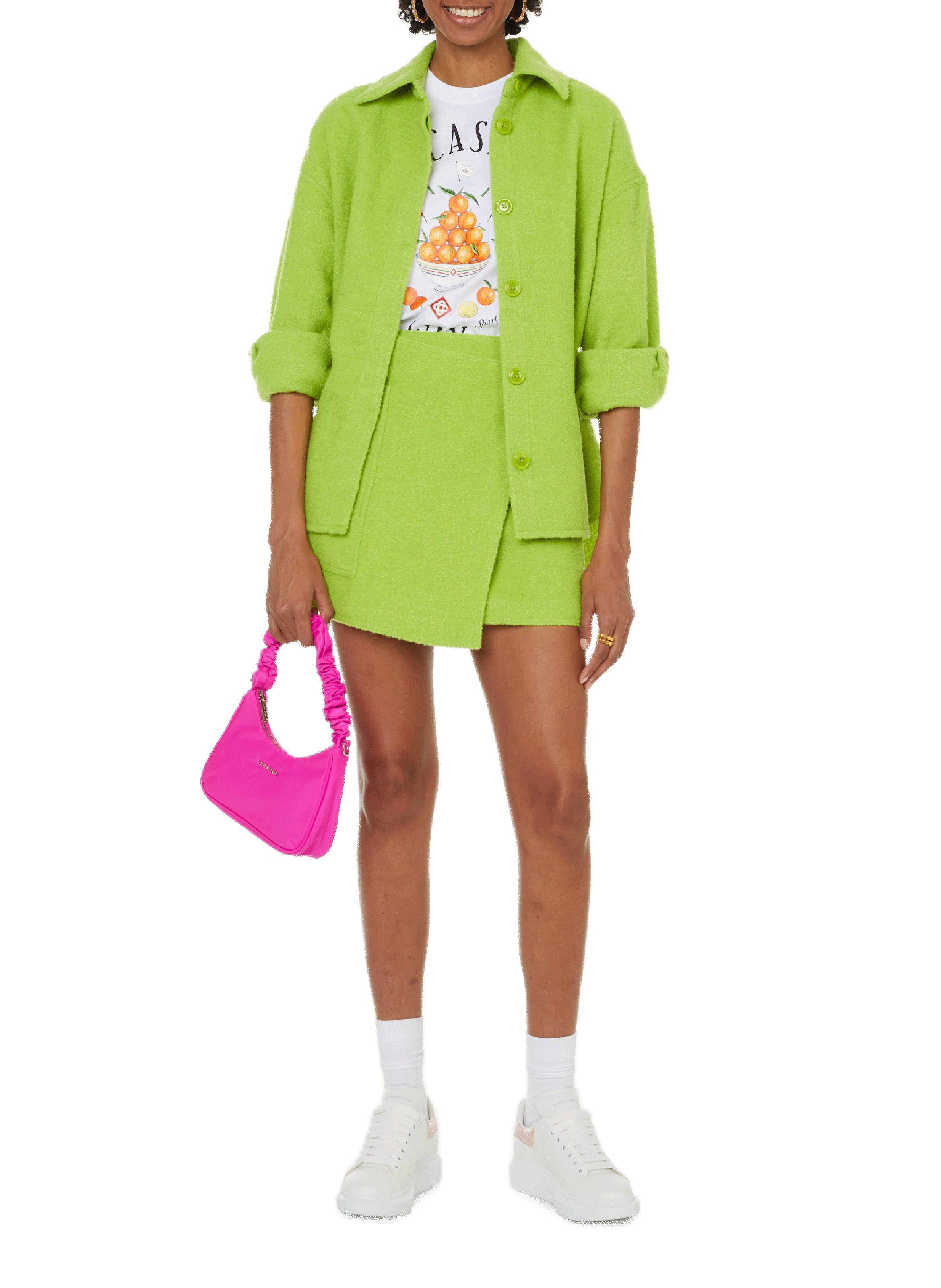 Jupe Inez SAMSOE SAMSOE Vert