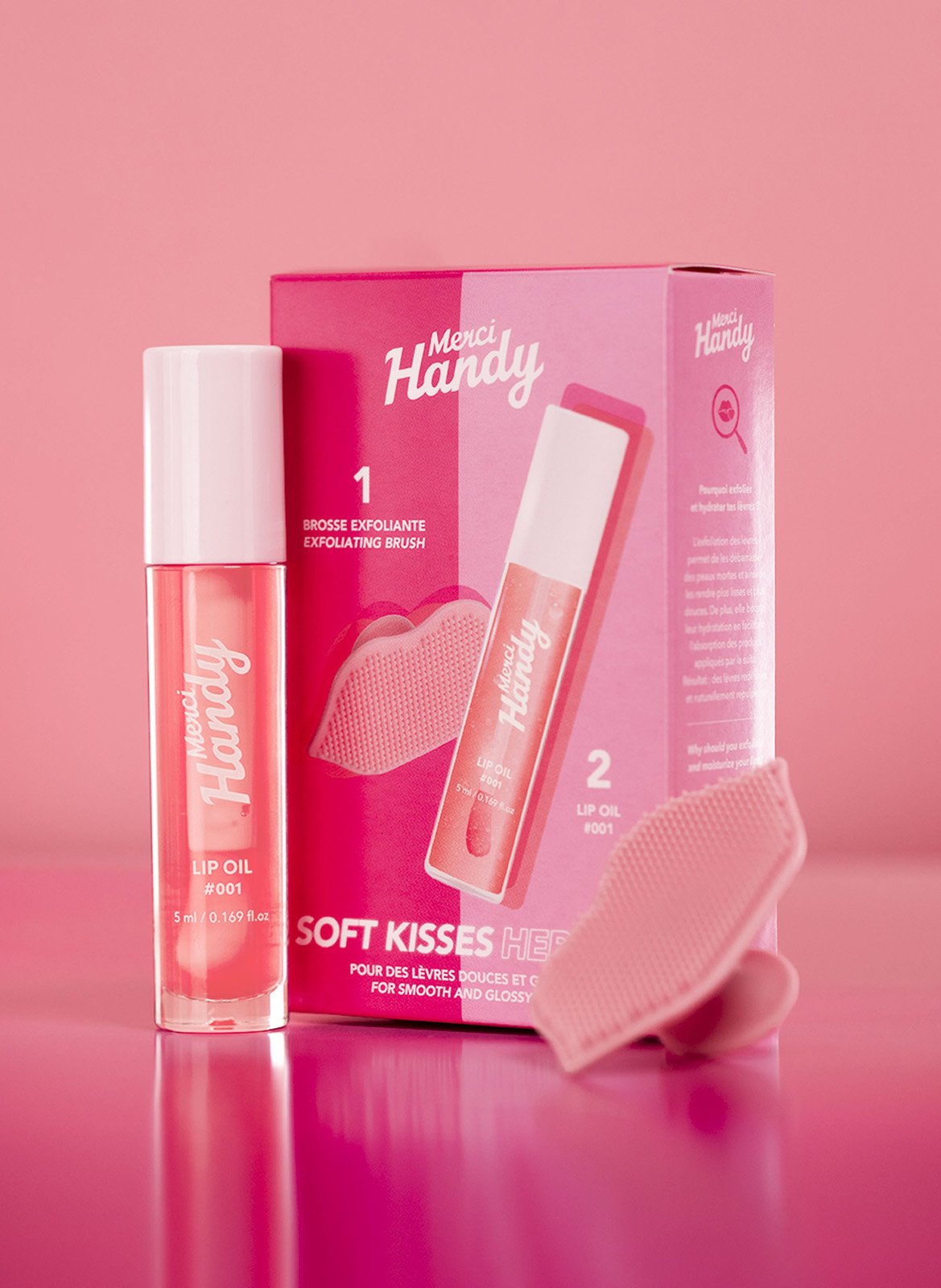 Kit Soft Kisses Heroes MERCI HANDY Rose