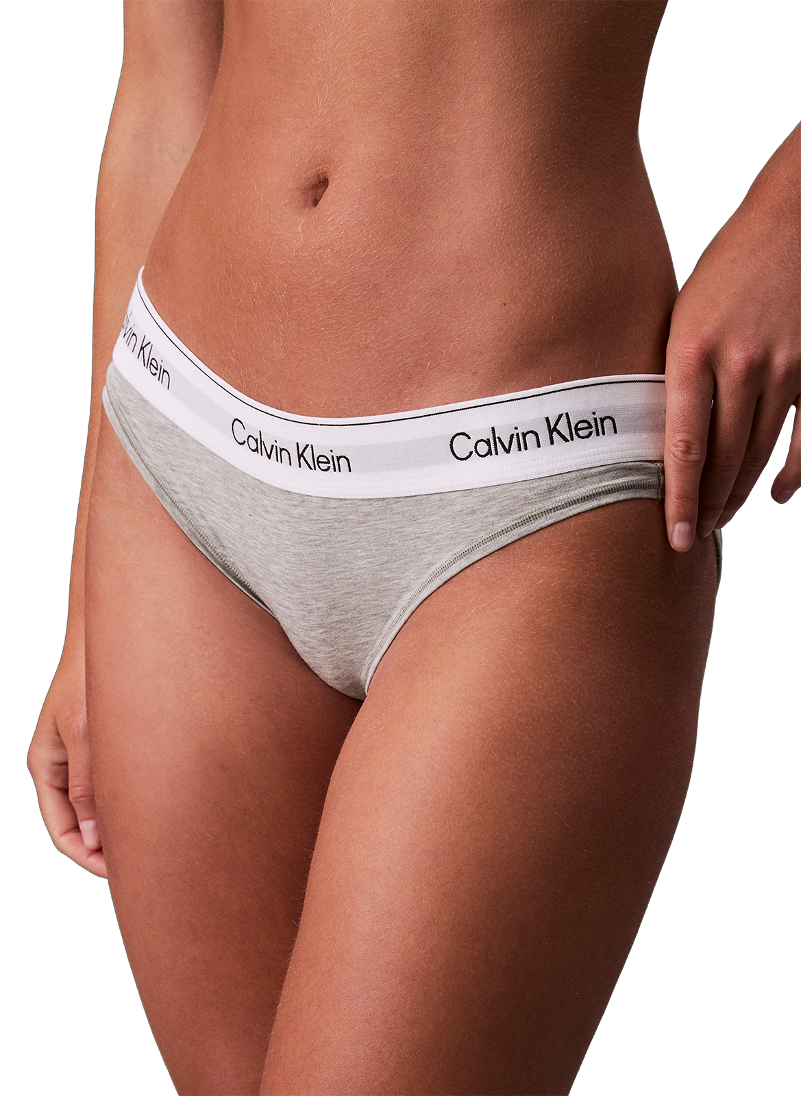 Culottes imprimées en coton mélangé CALVIN KLEIN Gris