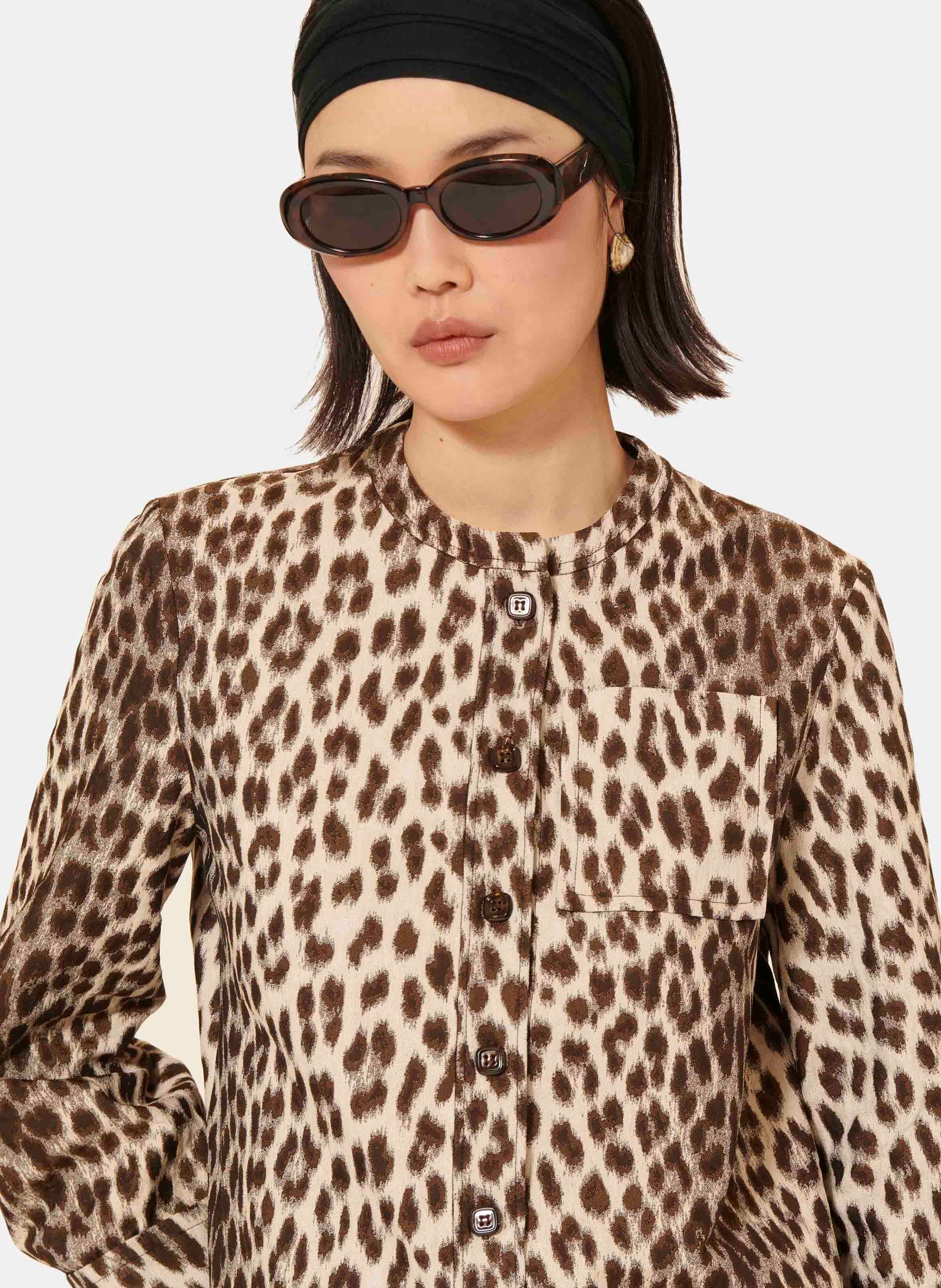 Chemise coco TARA JARMON Marron