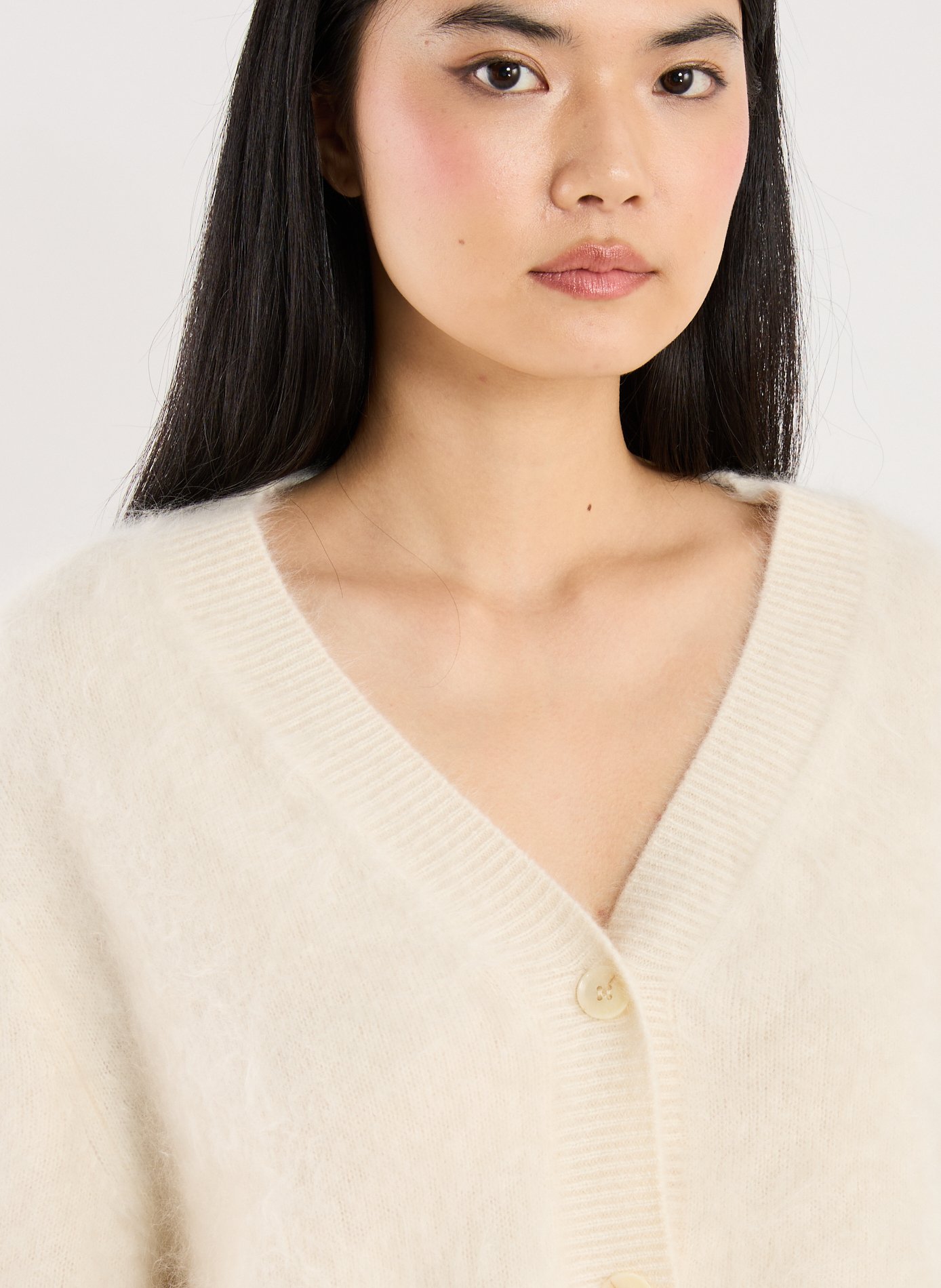 Cashmere Macy cardigan ALMADA Beige