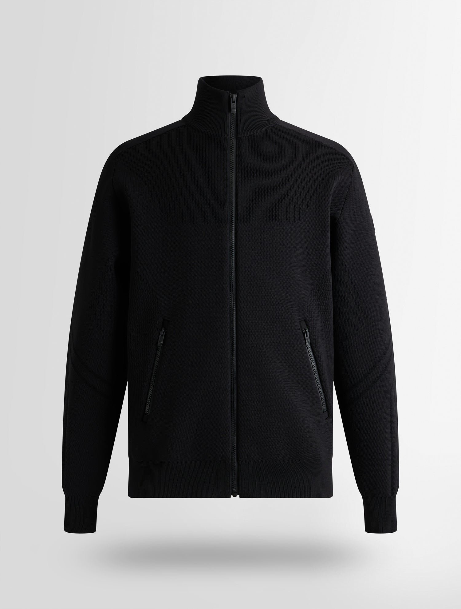 Gilet cyrion col montant  coupe regular FUSALP Noir