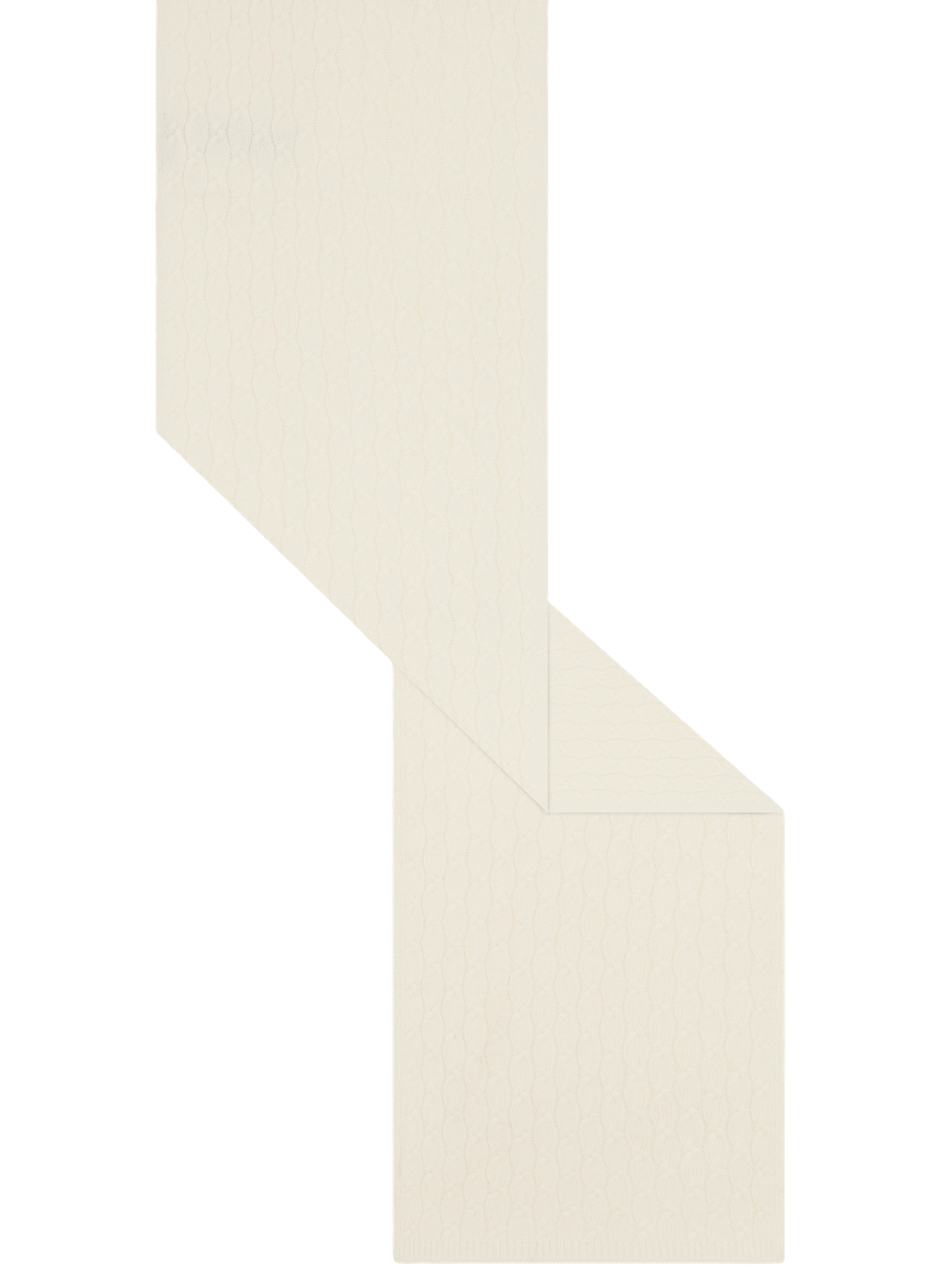 Echarpe en laine à torsades - rahela PABLO Beige