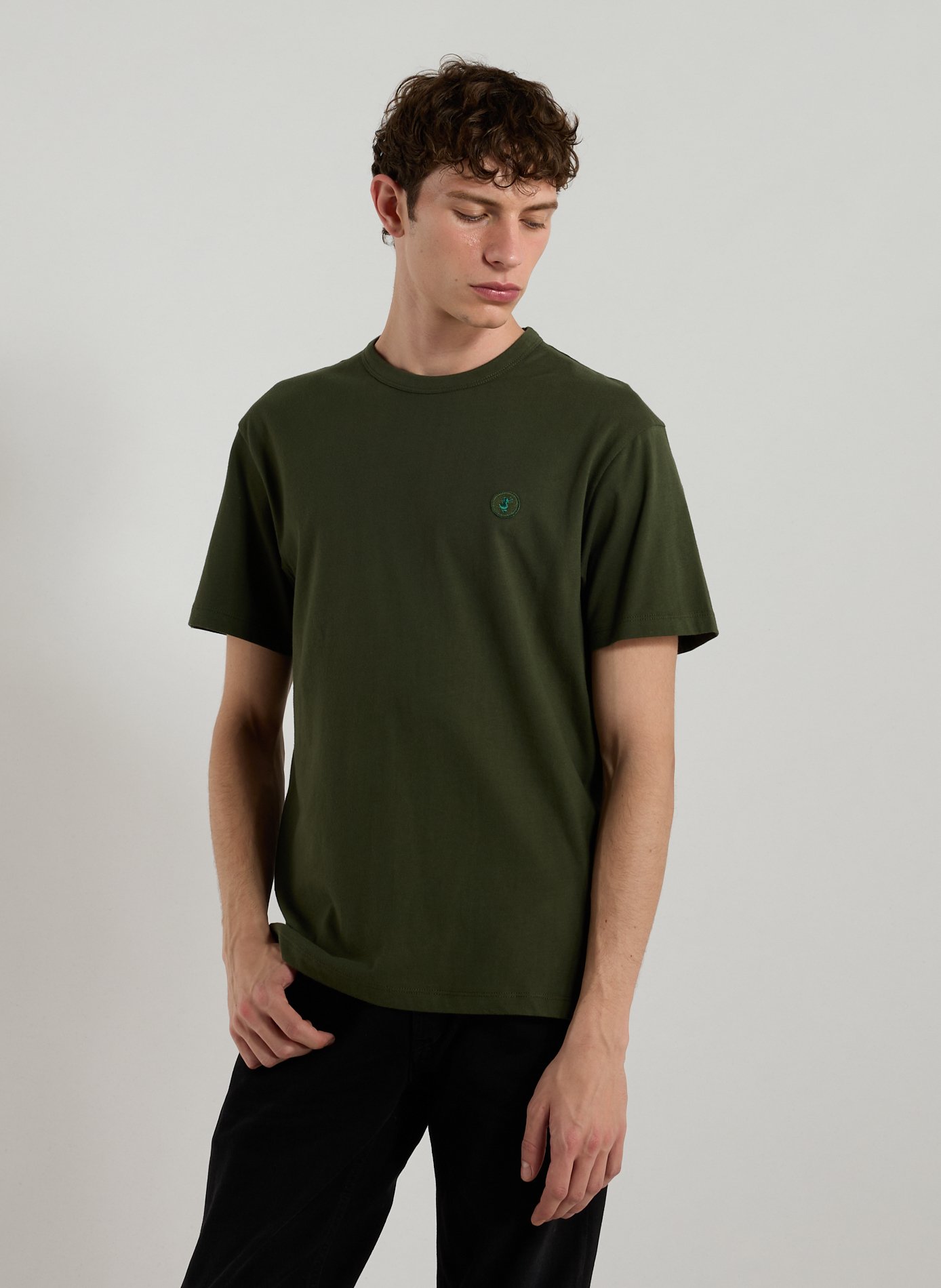 SAVE THE DUCK T-shirt en coton Vert