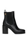 Bottines Chelsea High Block HL en cuir à bout carré  | Noir by TOMMY HILFIGER TOMMY HILFIGER Bottines Chelsea High Block HL en cuir à bout carré  | Noir
