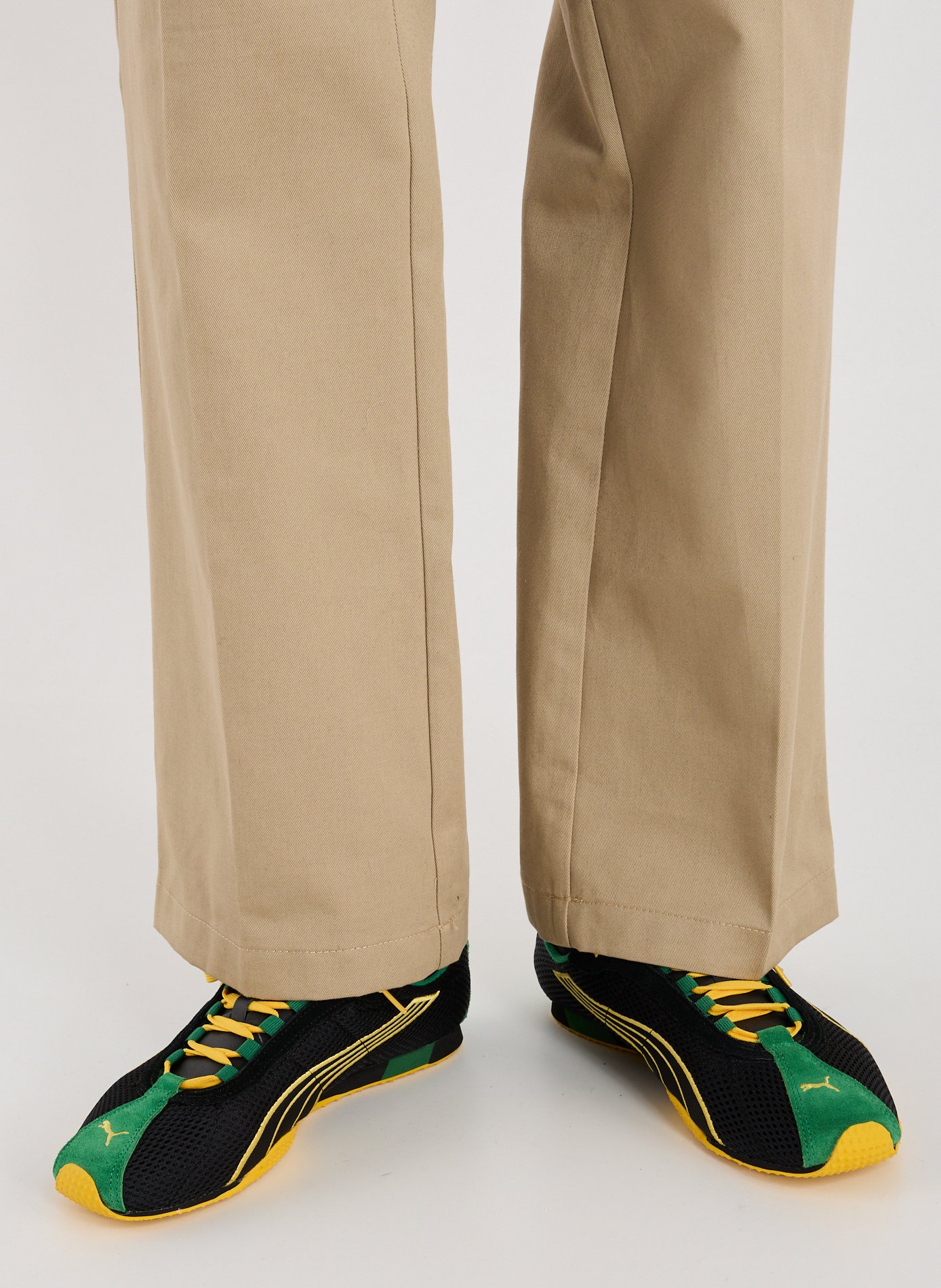 Bi-material sneakers PUMA Black