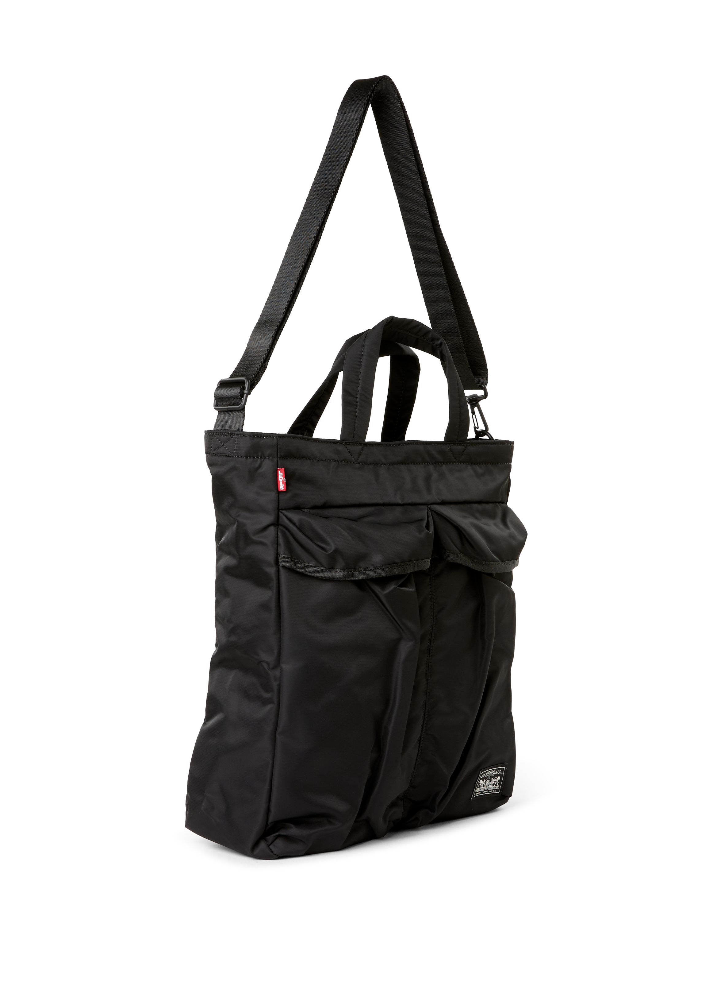 Tote bag with shoulder strap LEVIS ACCESSOIRES Black