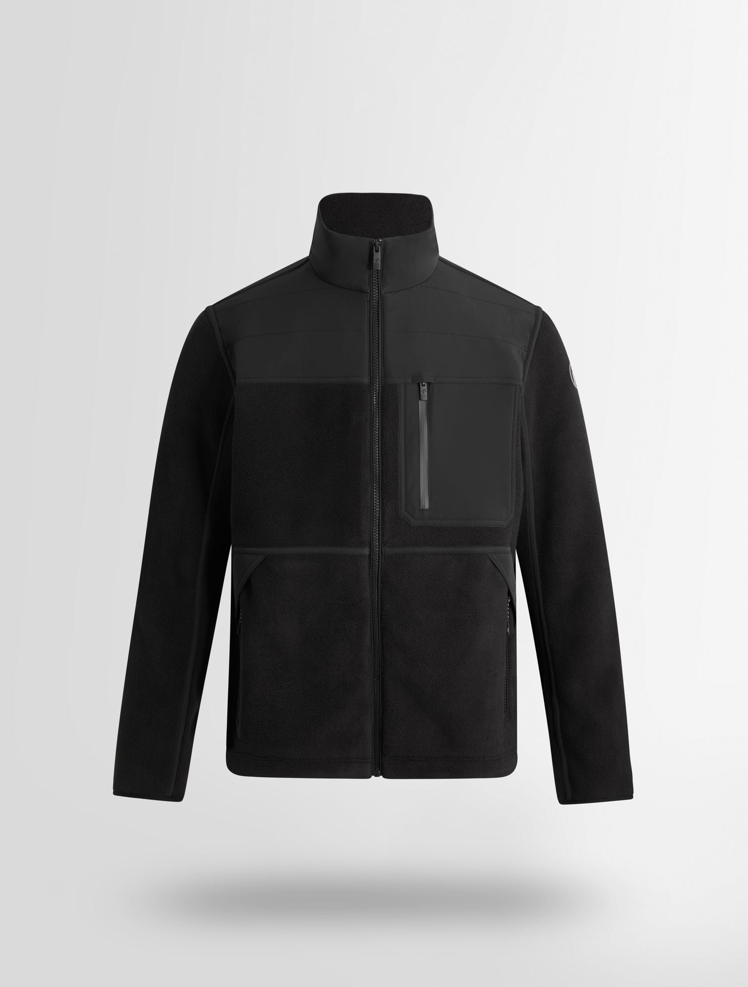 Polaire ofrost col montant coupe regular FUSALP Noir