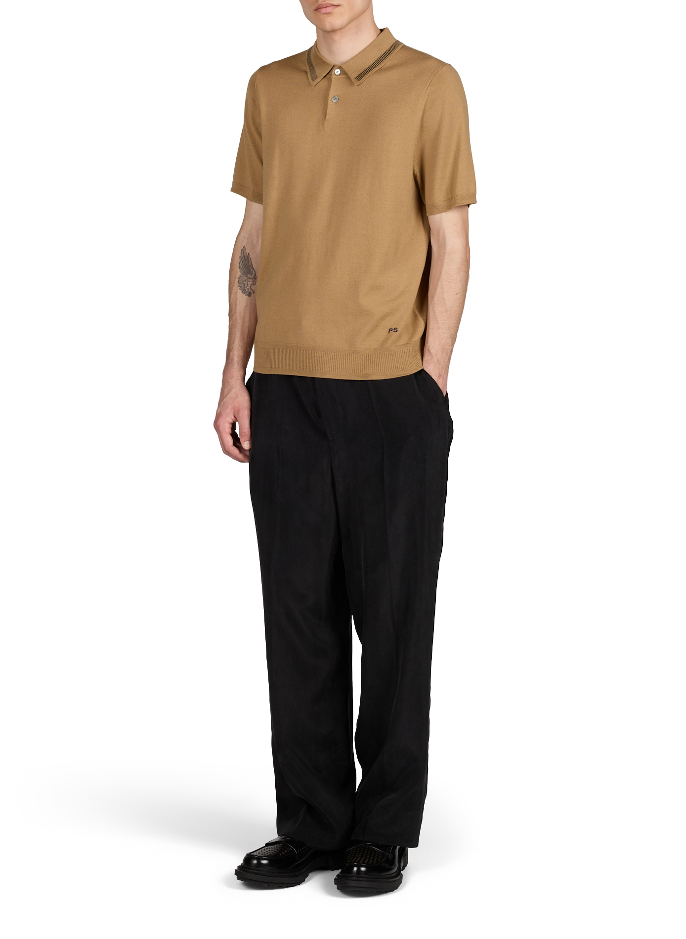 Polo en laine PAUL SMITH Blanc