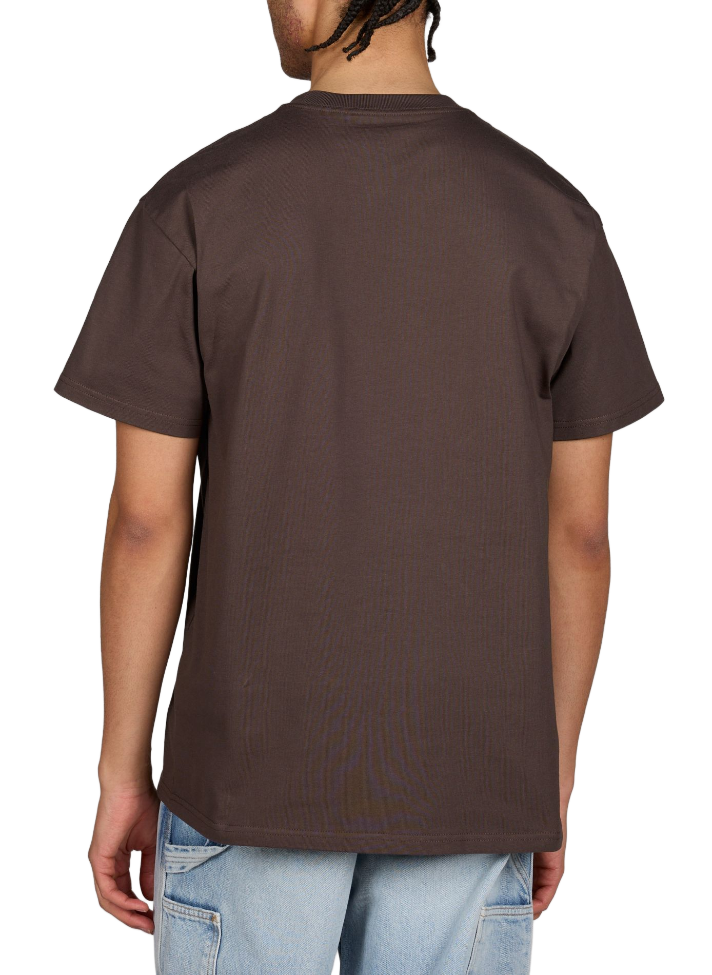 Oversized cotton T-shirt CARHARTT WIP Brown