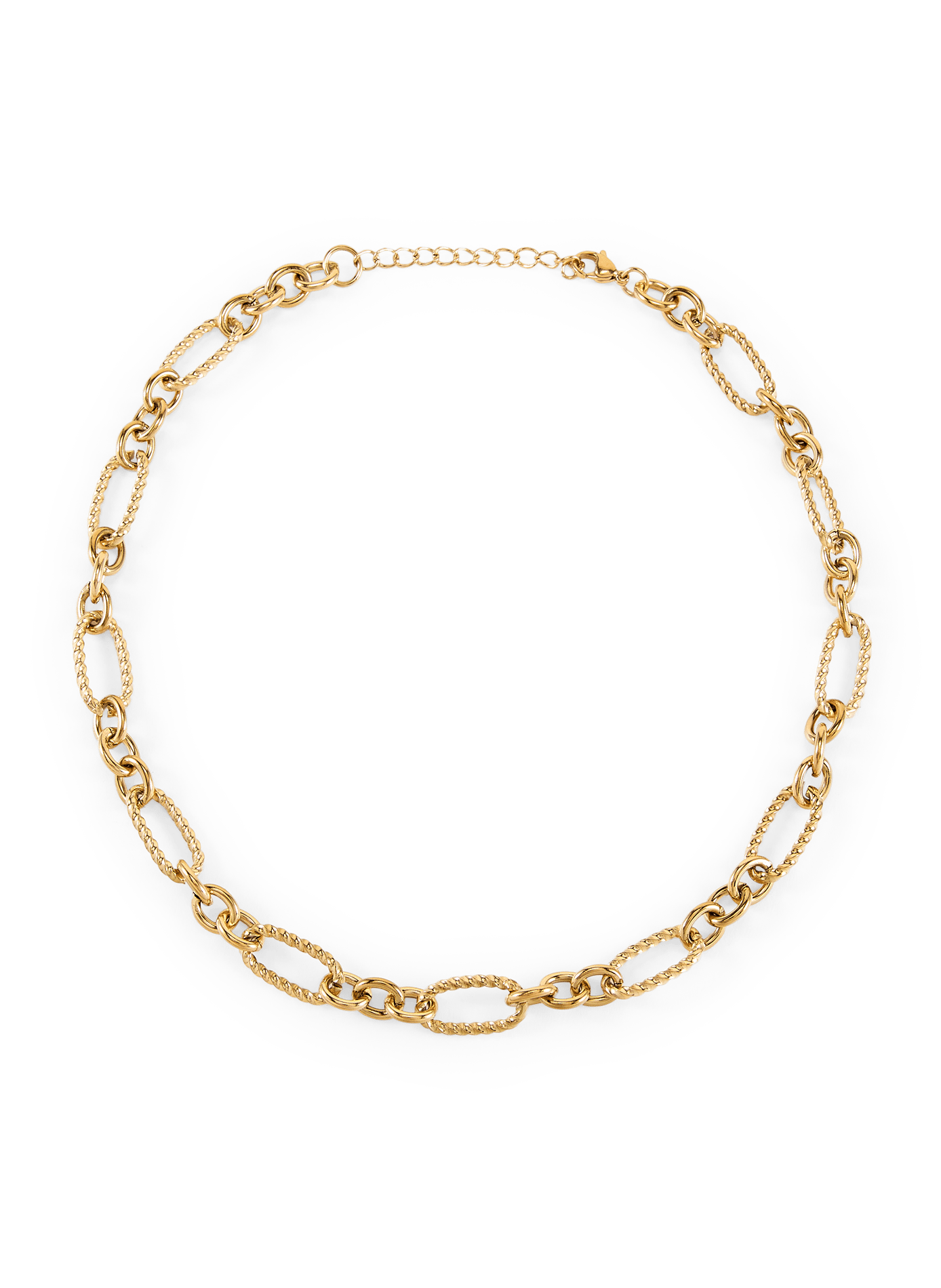 Chain link necklace AU PRINTEMPS PARIS Golden