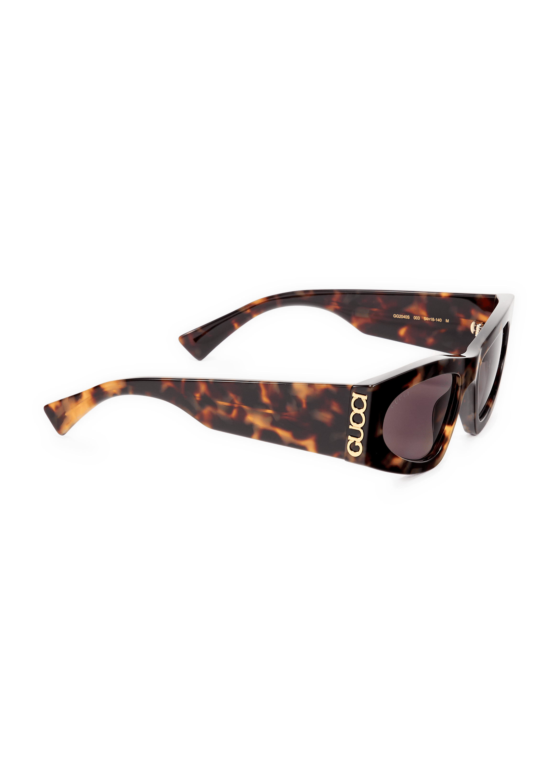 Lunettes de soleil à larges branches GUCCI Bruin