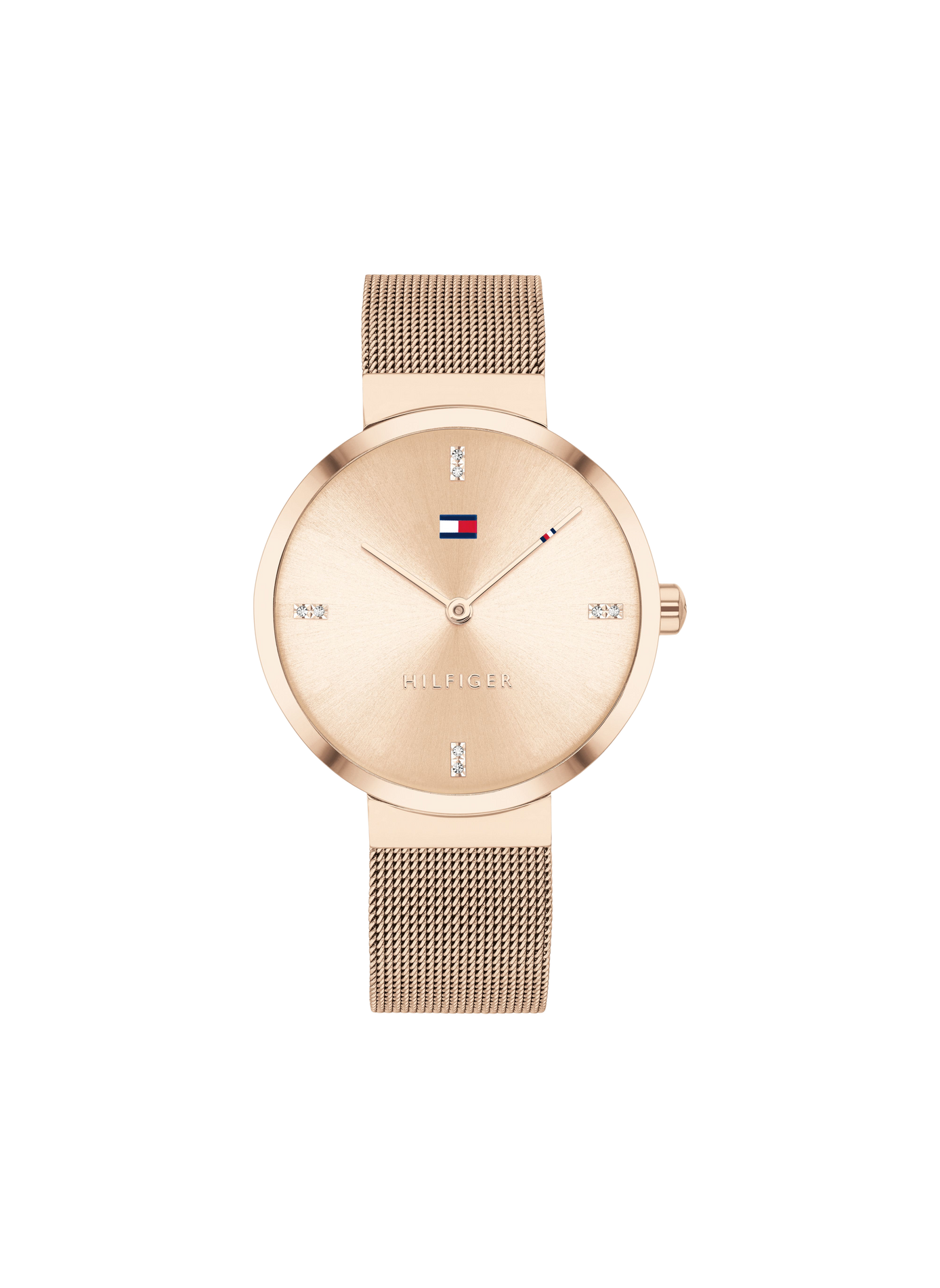Montre quartz Liberty en acier inoxydable TOMMY HILFIGER MONTRES Rose