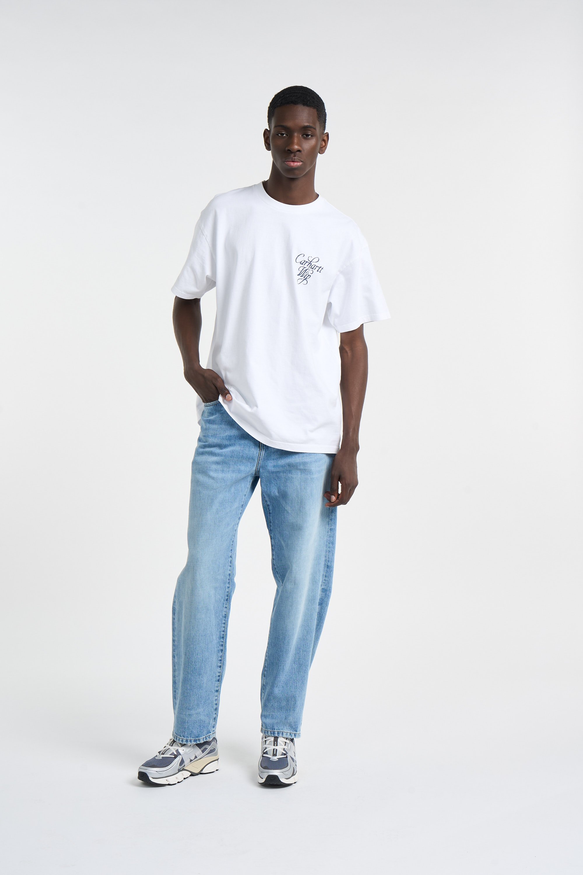Jean aaron pant CARHARTT WIP Bleu