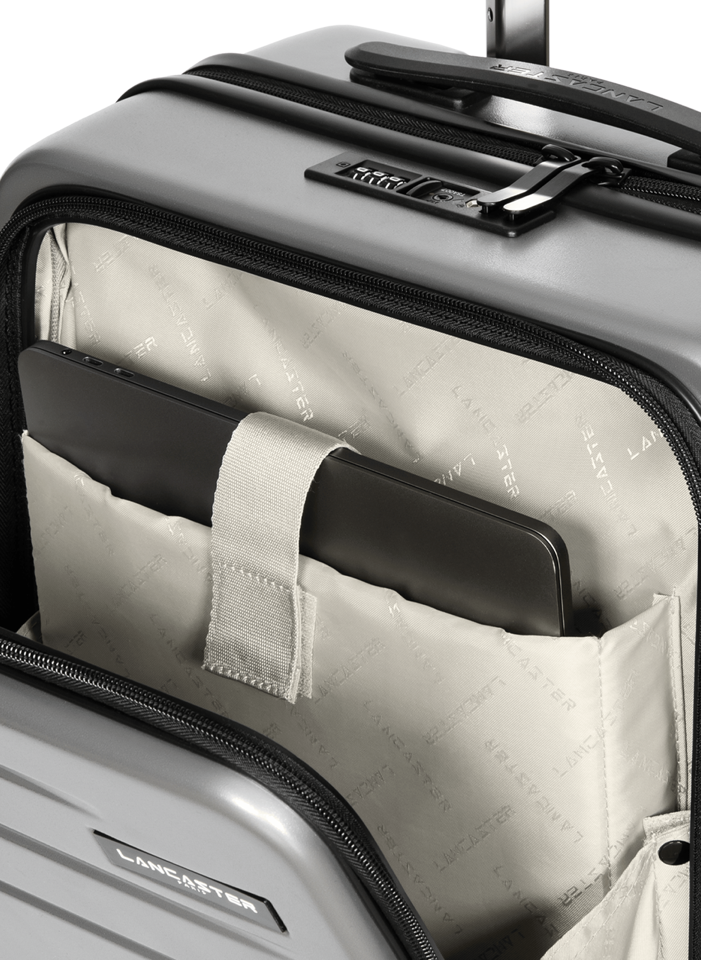 Valise cdg cabine s - bagages LANCASTER Grijs