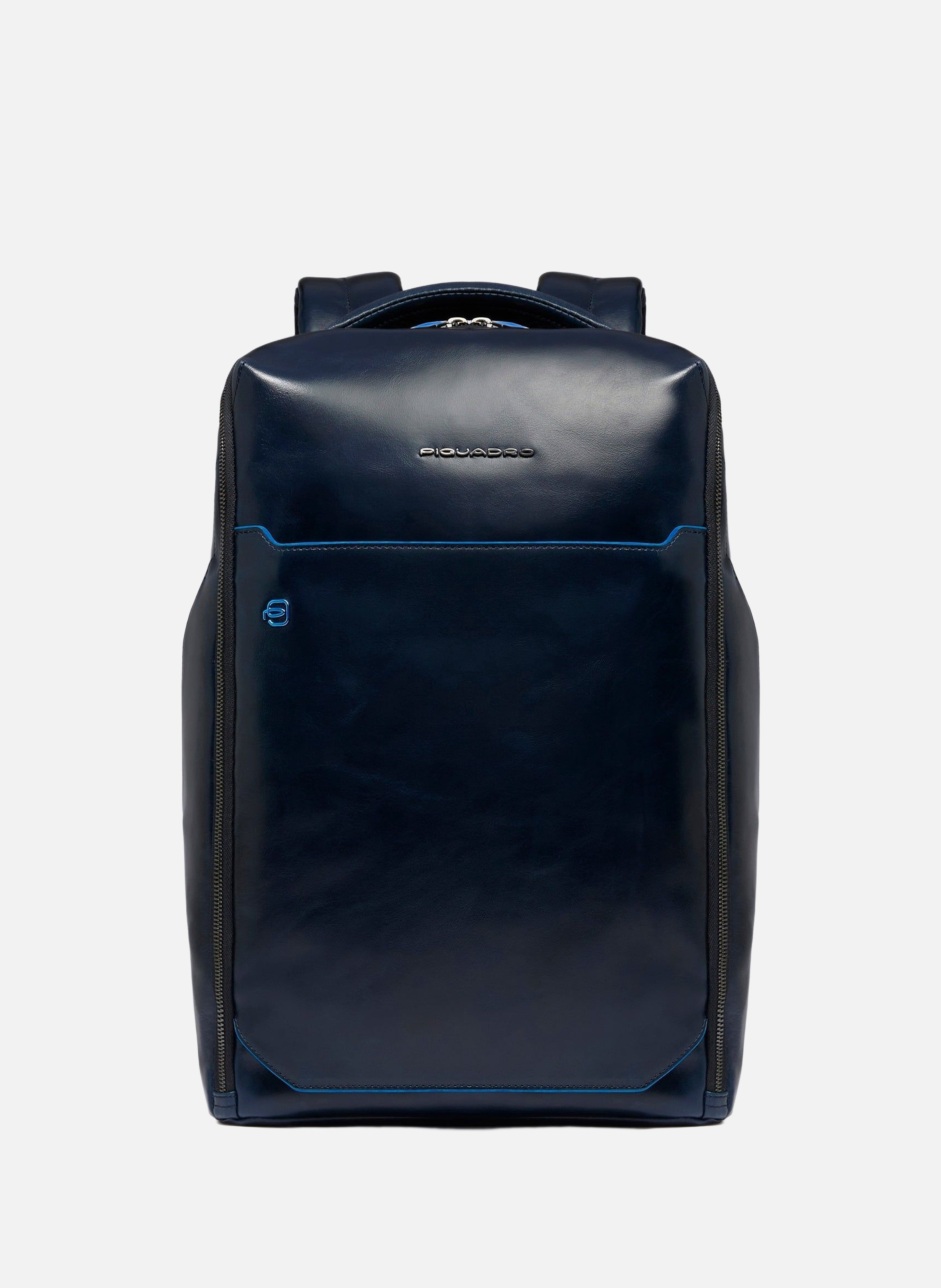 Rugzak voor 14" laptop, aanpasbaar PIQUADRO Blauw
