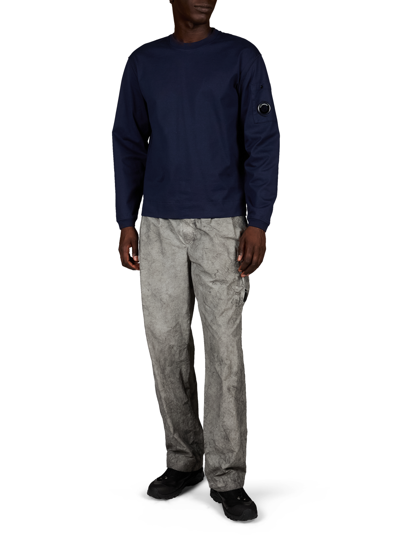 Langarmshirt CP COMPANY Blau