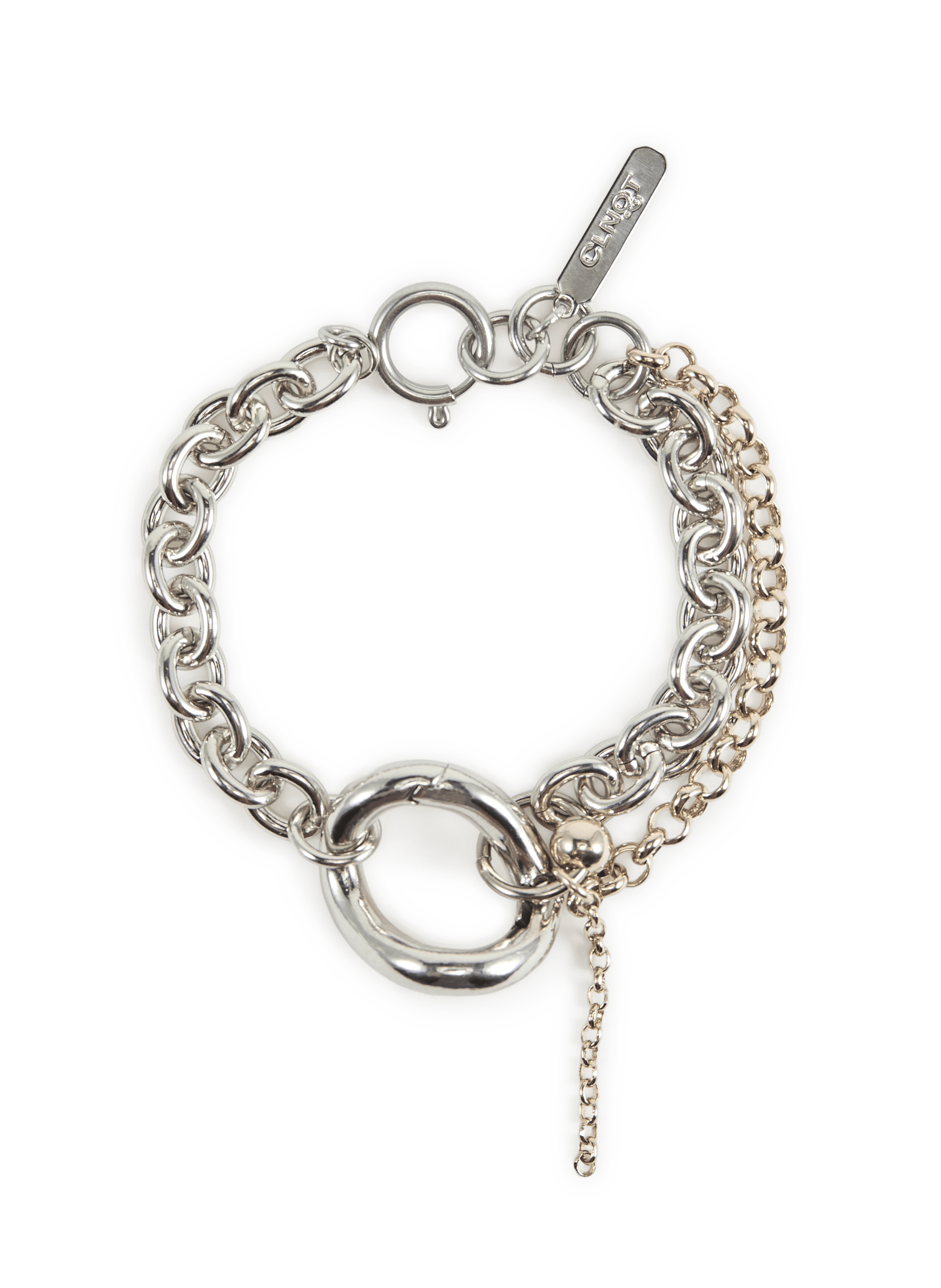 Kettenarmband JUSTINE CLENQUET Silber