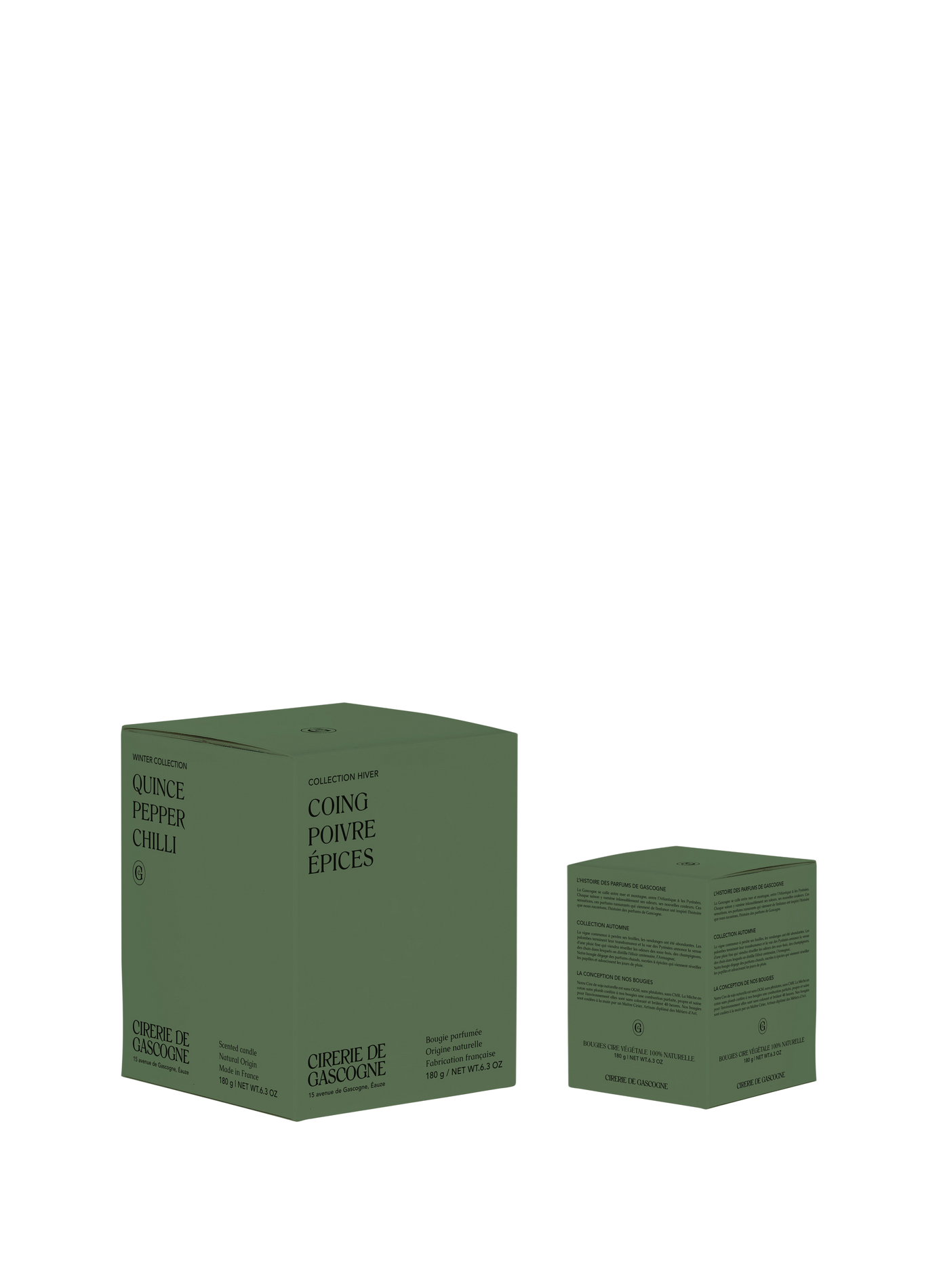 Duftkerze CIRERIE DE GASCOGNE Khaki