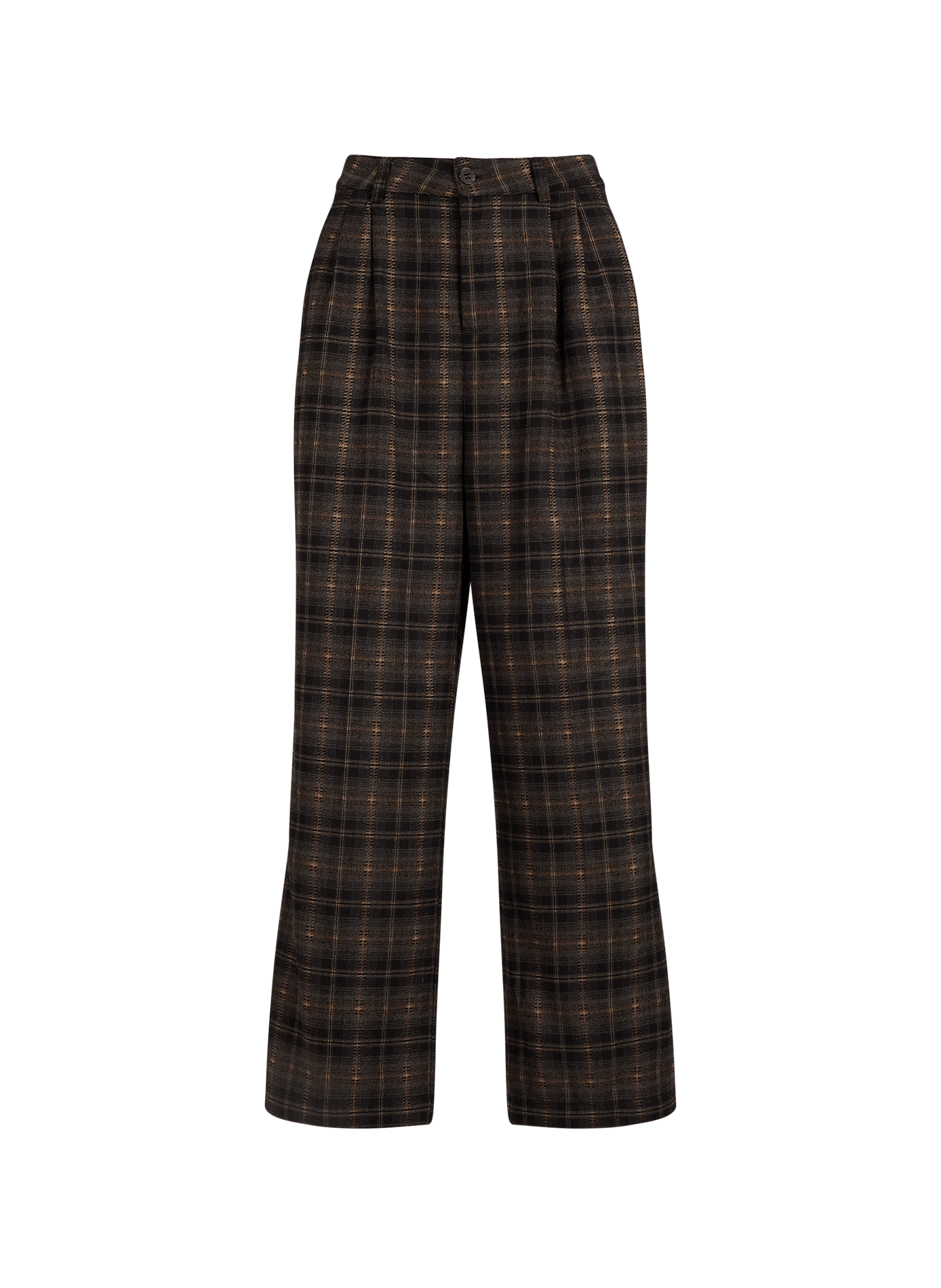 Weite Karohose ARTLOVE Braun