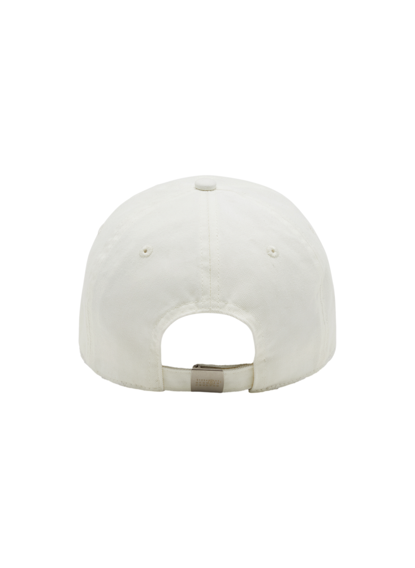 Embroidered cotton baseball cap MAISON MARGIELA Beige