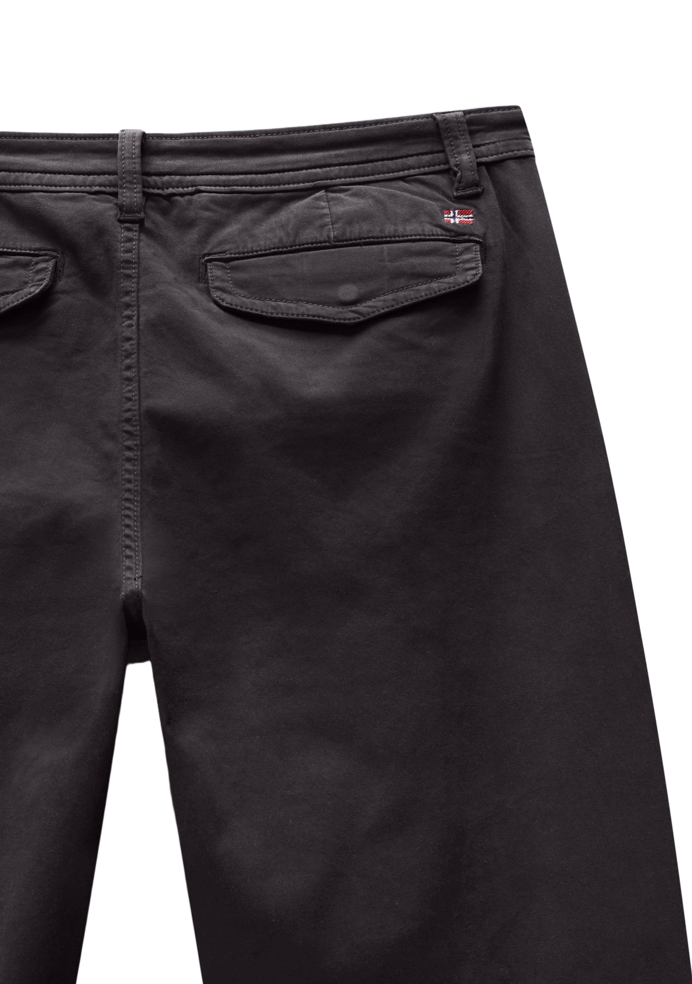 Solid Straight Chino Pants NAPAPIJRI Grey