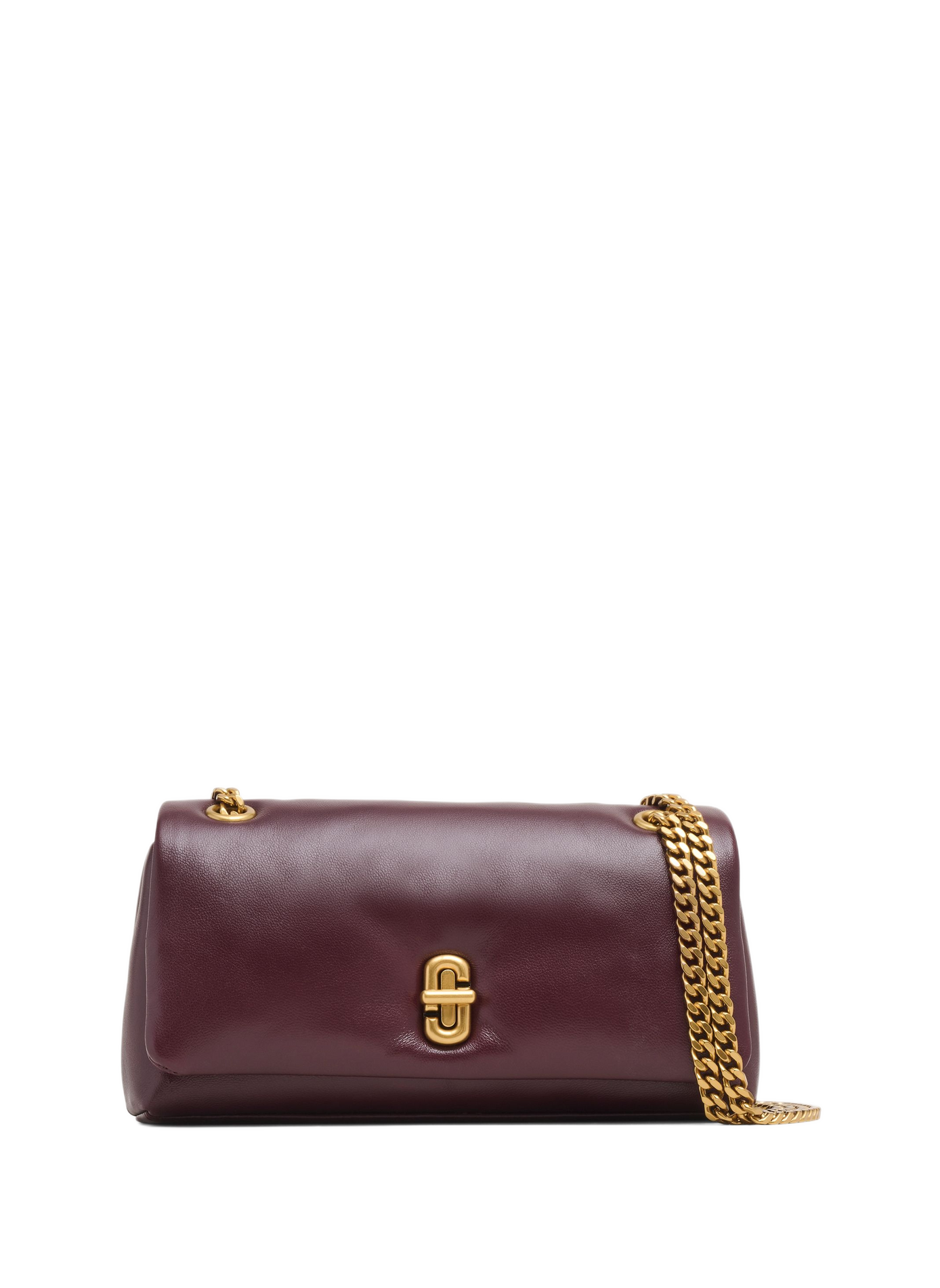 Mini sac The Pop J Marc en cuir d'agneau MARC JACOBS Rouge