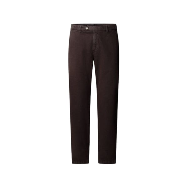 Pantalon droit en coton mélangé Pantalon droit en coton mélangé
