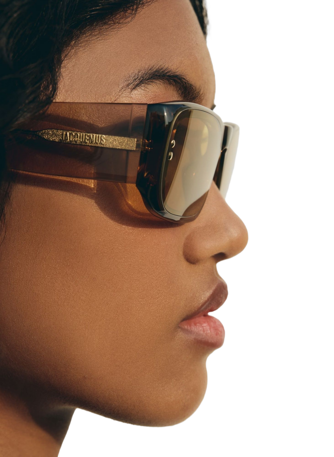 Les lunettes de soleil Pisco JACQUEMUS Braun