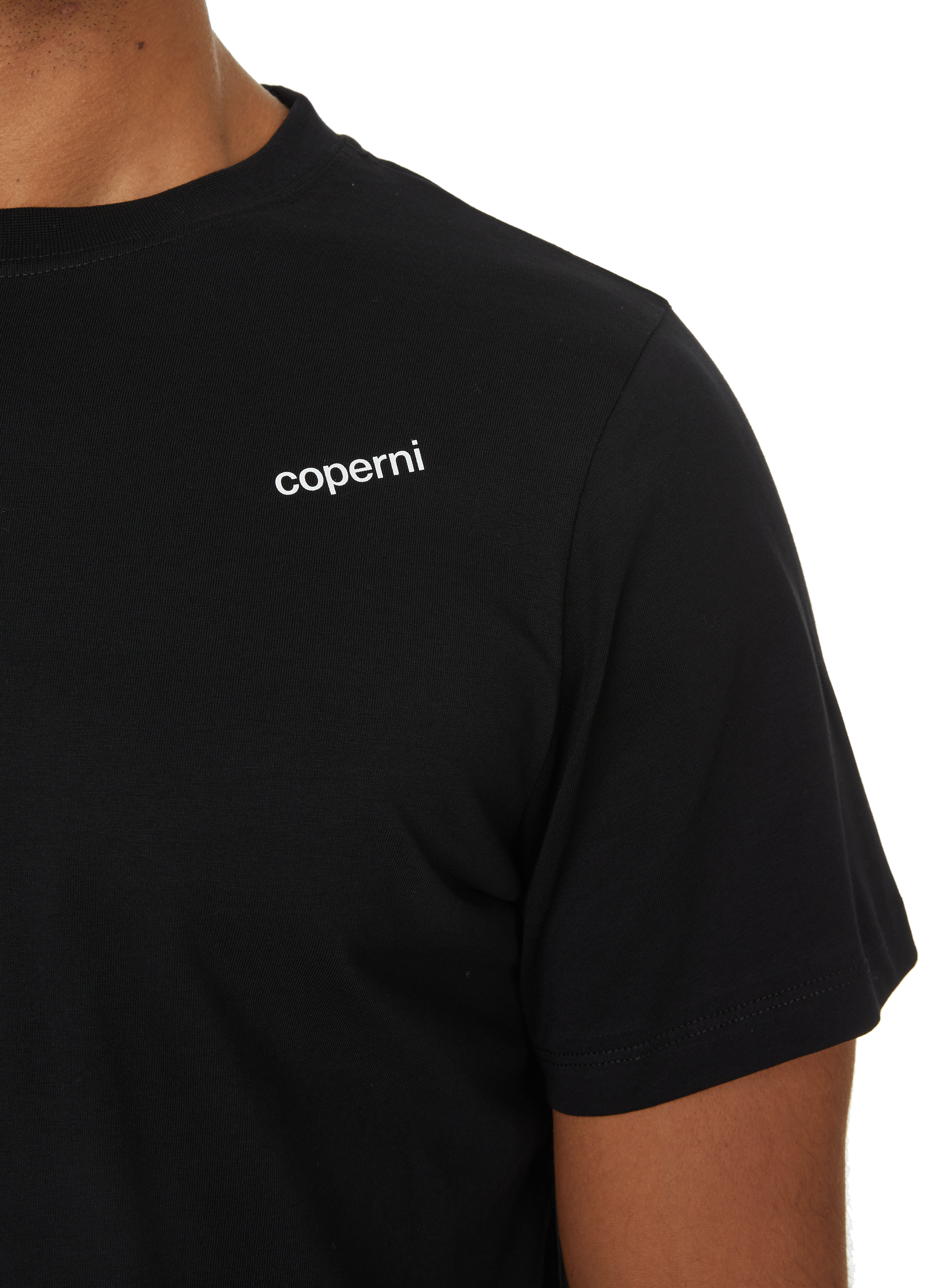 Cotton T-shirt COPERNI Black