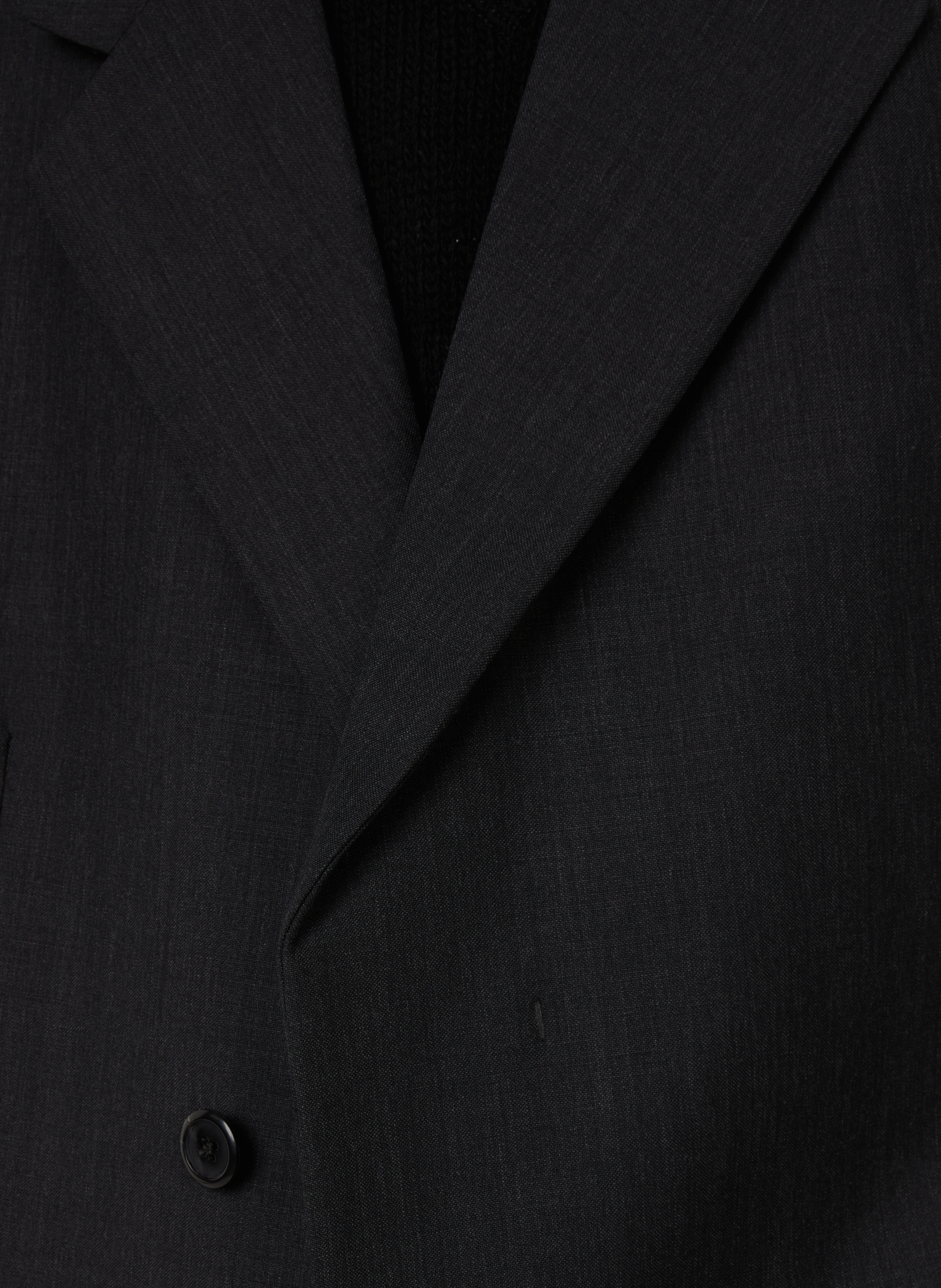 Chaqueta de traje de lana y mohair PRADA Gris