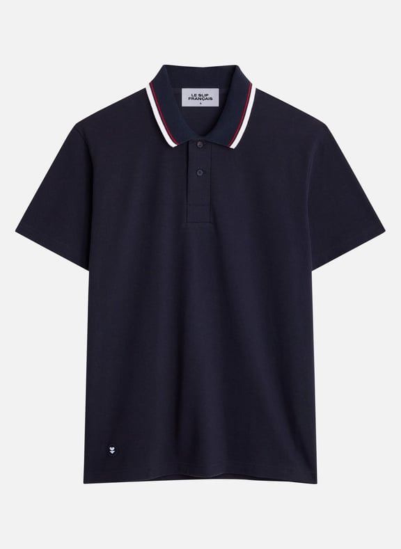 POLO EN PIQU DE COTON POLO LE SLIP FRANCAIS pour HOMME