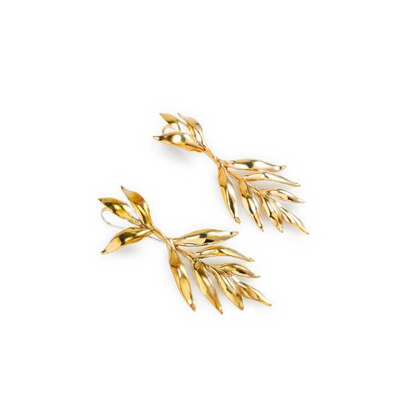 Ariana Boussard-reifel Victoria Earrings In Gold