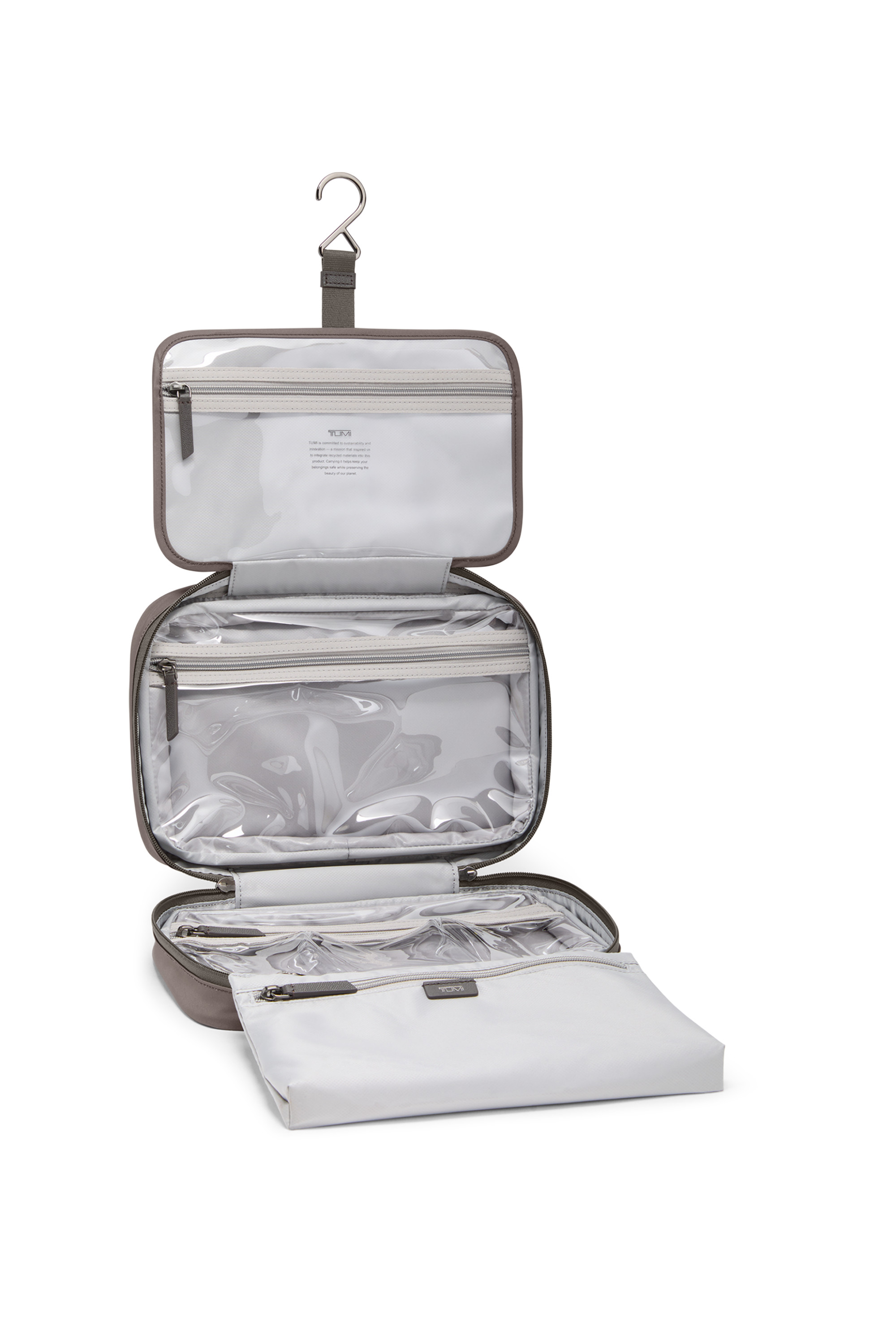 Voyageur make-up case taille s TUMI Gris