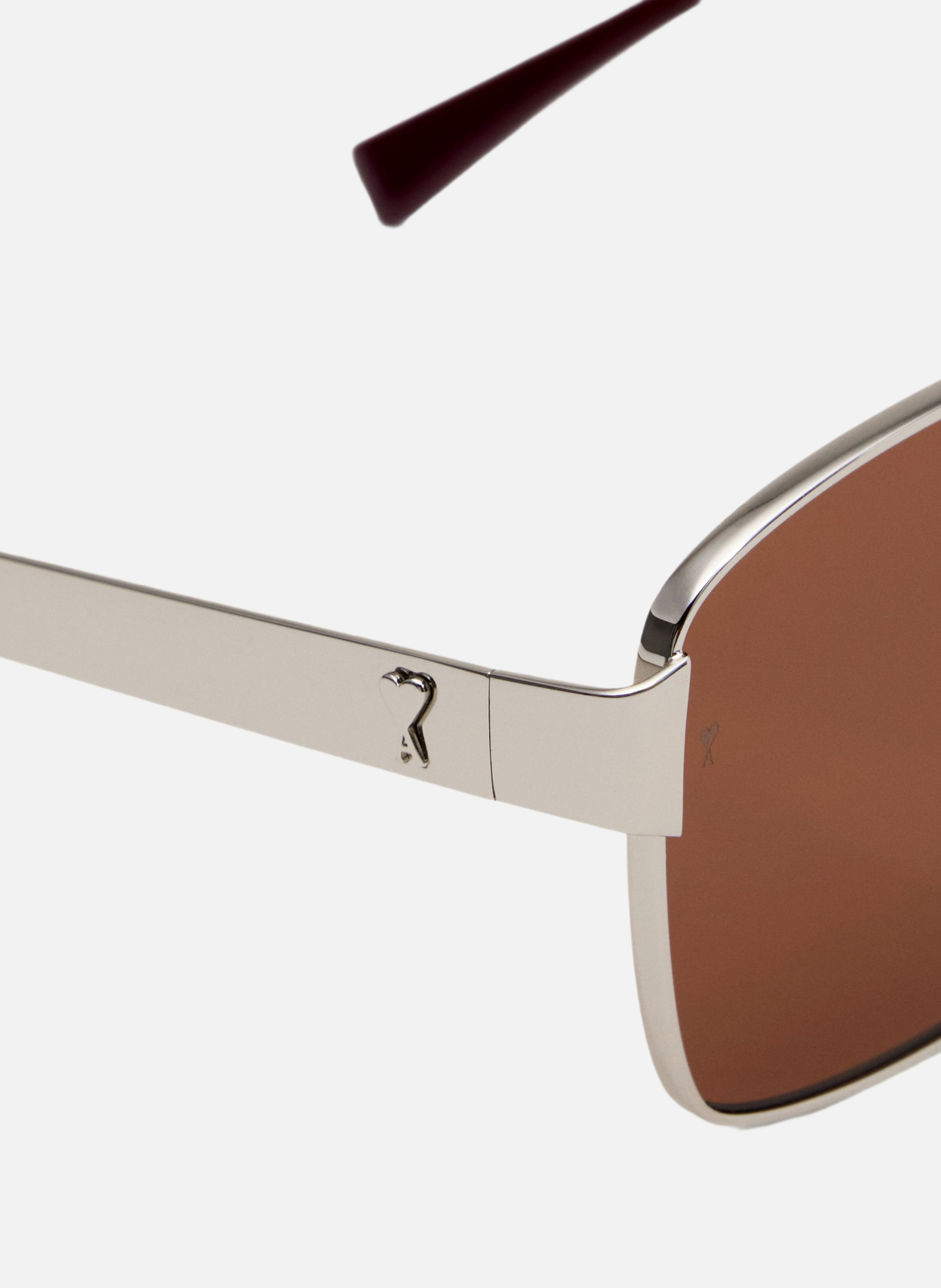 Lunettes de soleil 75007 unisexes AMI PARIS Gris