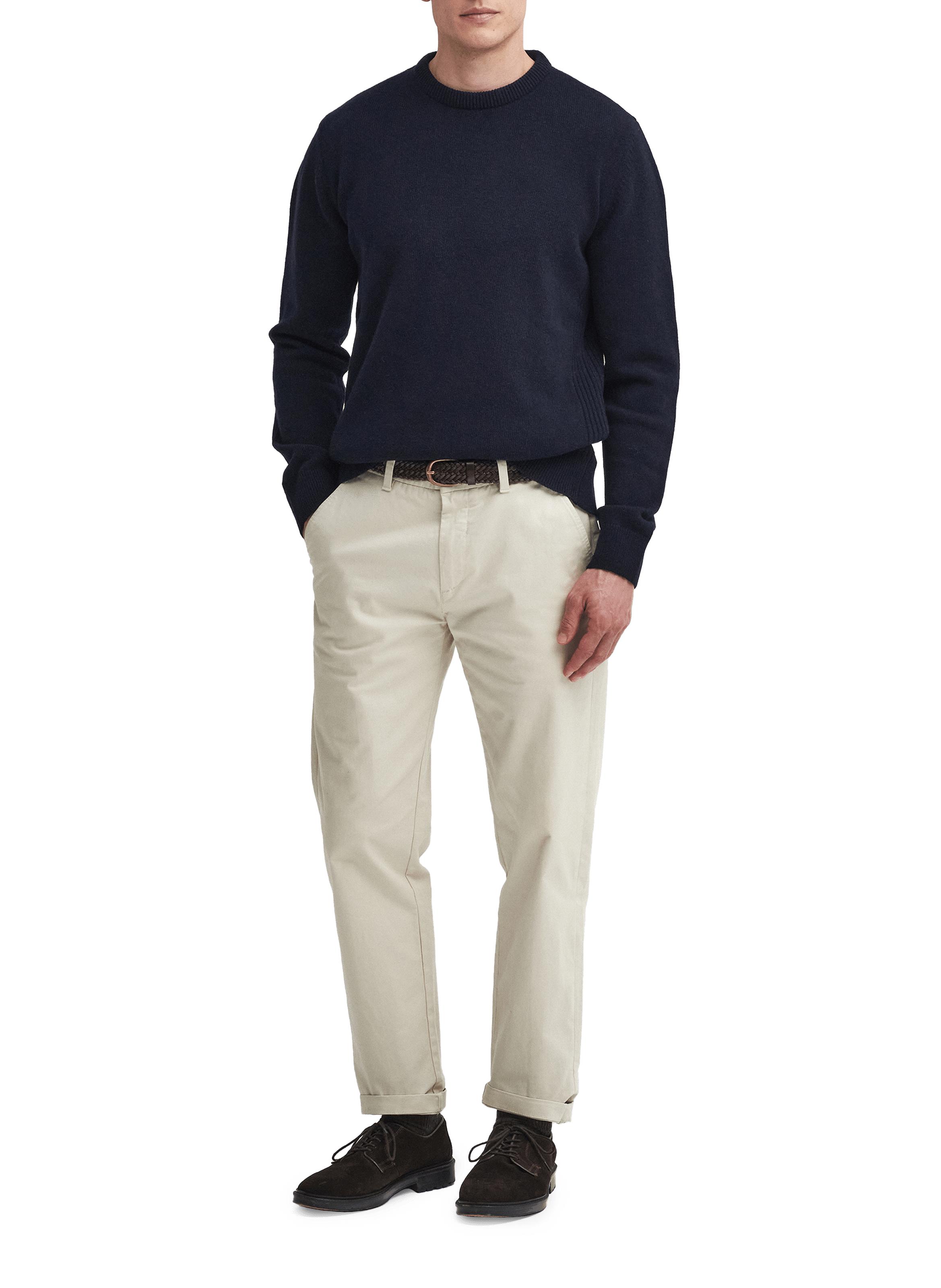 Cotton-blend jumper BARBOUR Blue