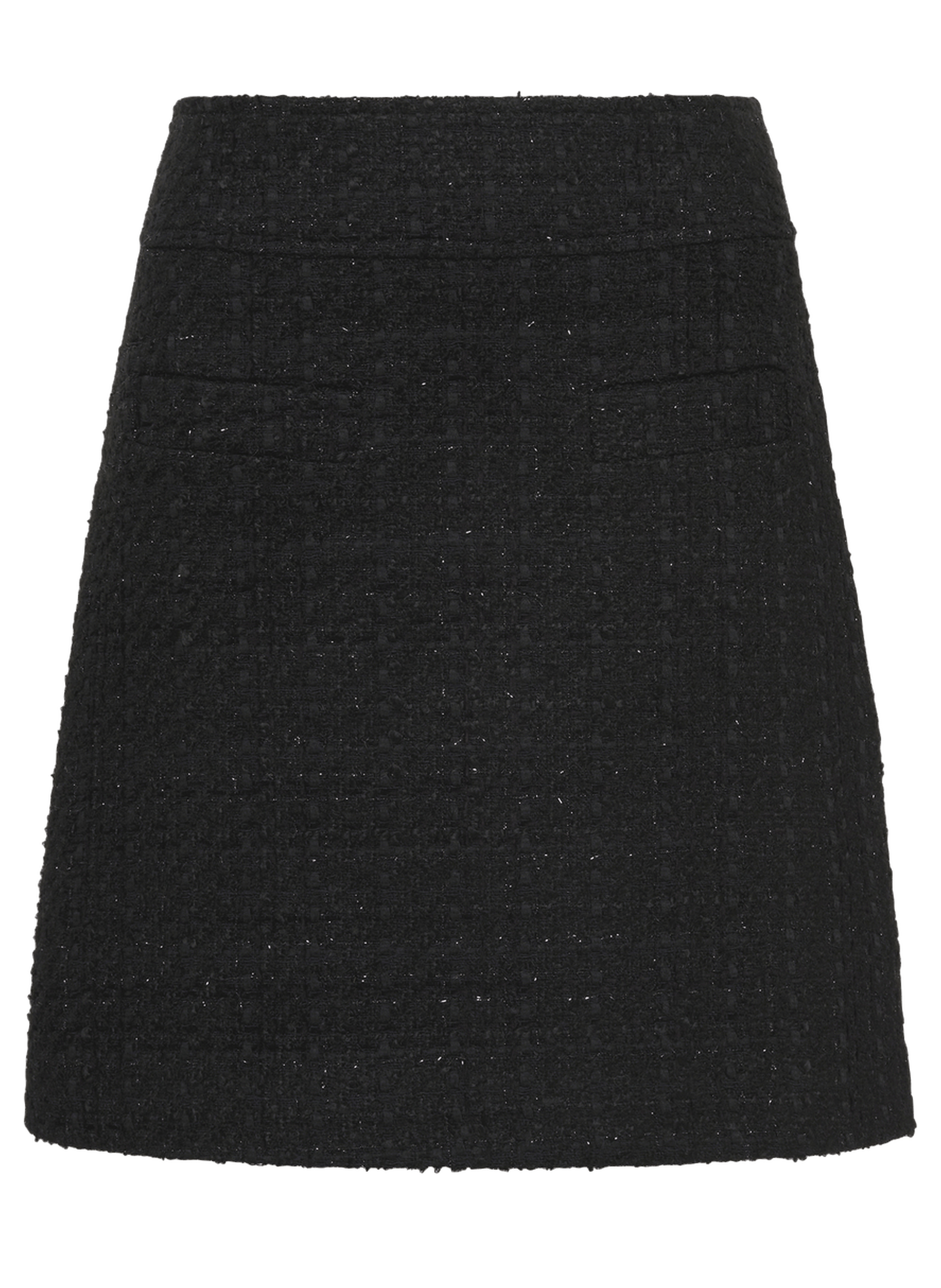 Jupe courte en tweed et lurex - baranice GERARD DAREL Noir